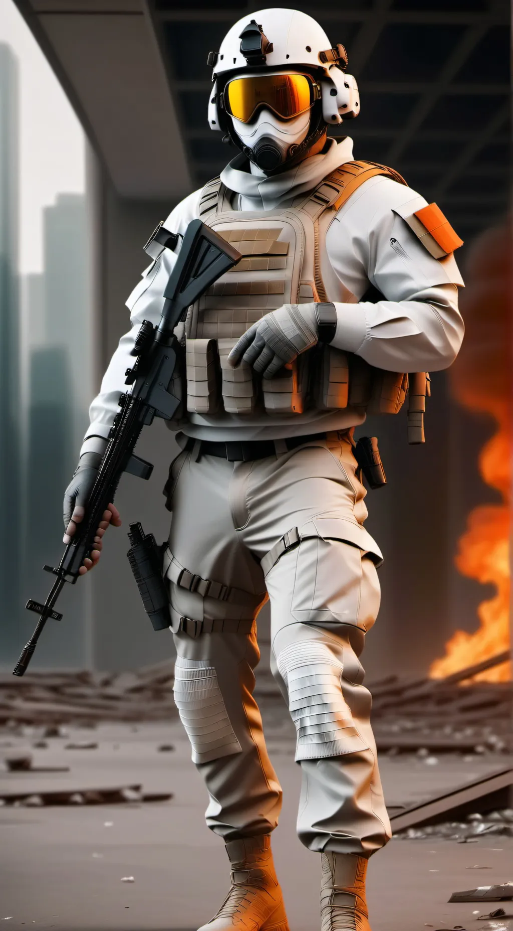 ai character: Call of duty story background