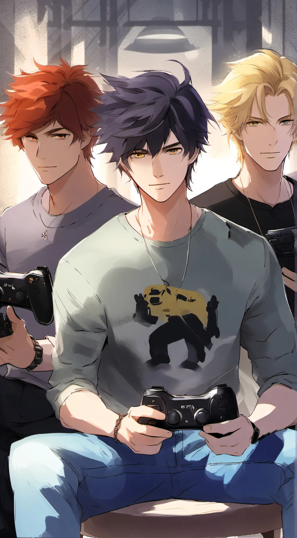 ai character: Competition!!  background