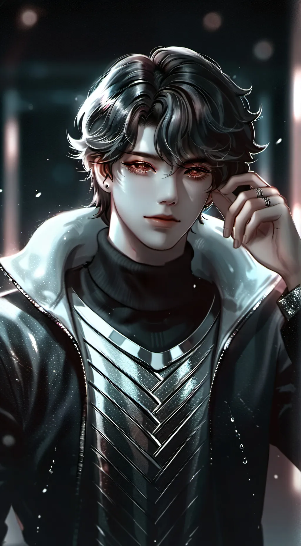 ai character: Caio HOLLY MOLLY background
