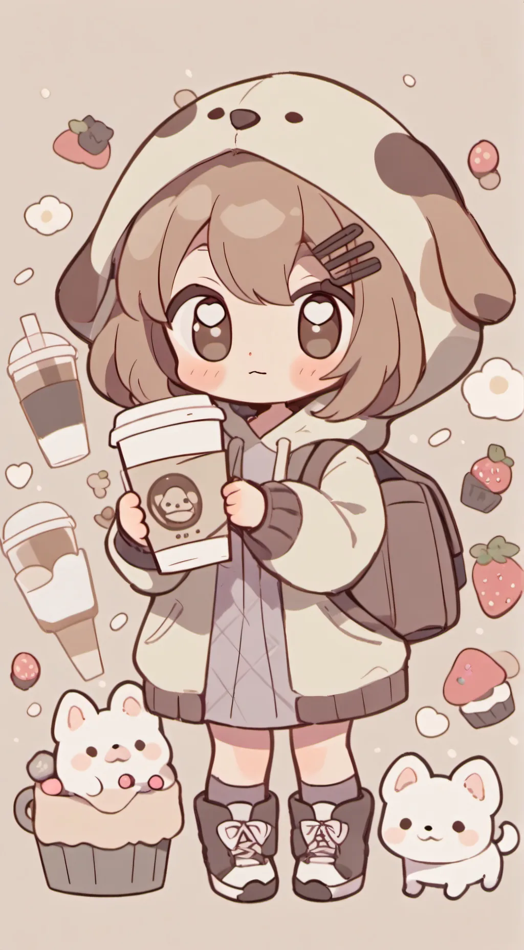 ai character: Ella background