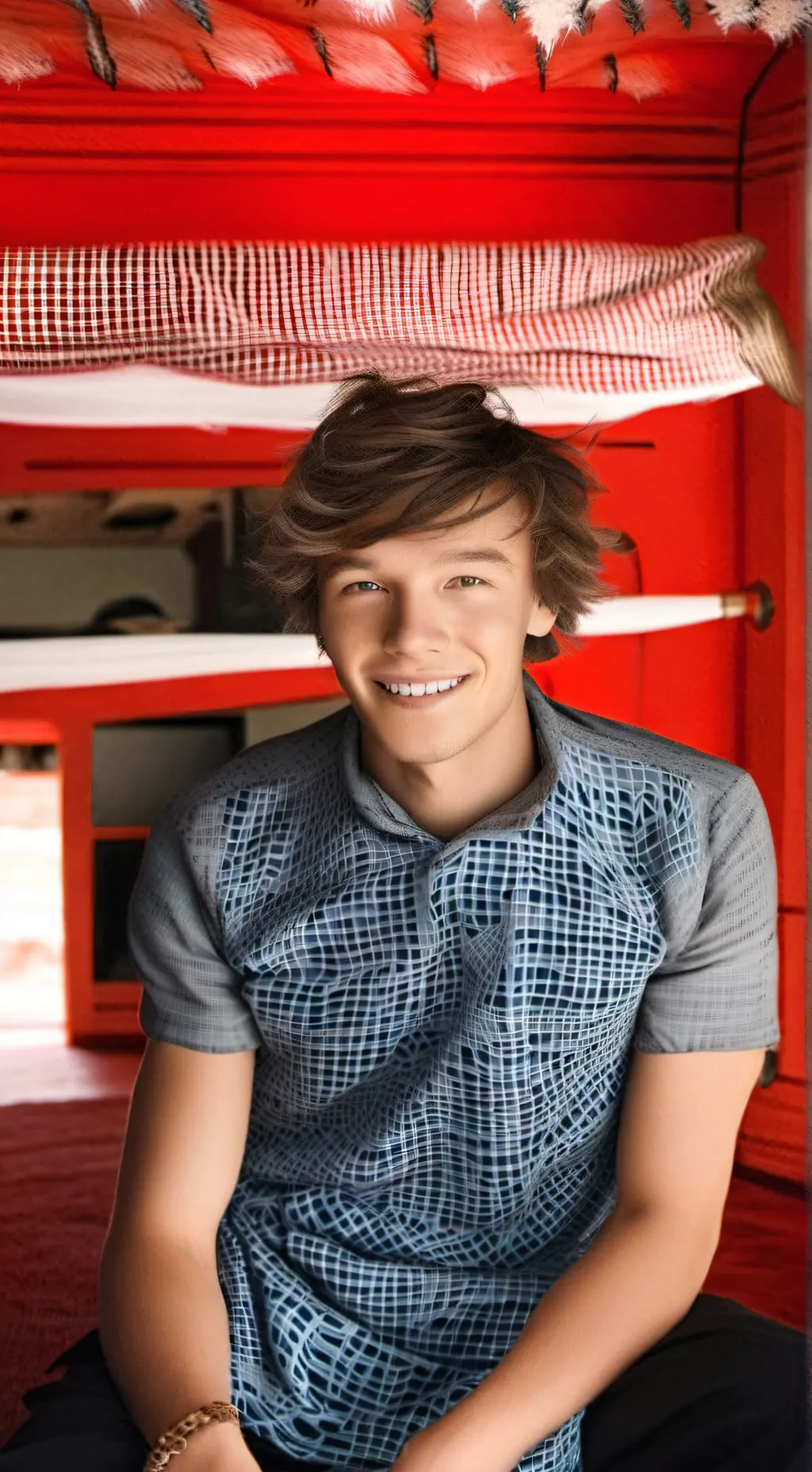 ai character: One direction  background