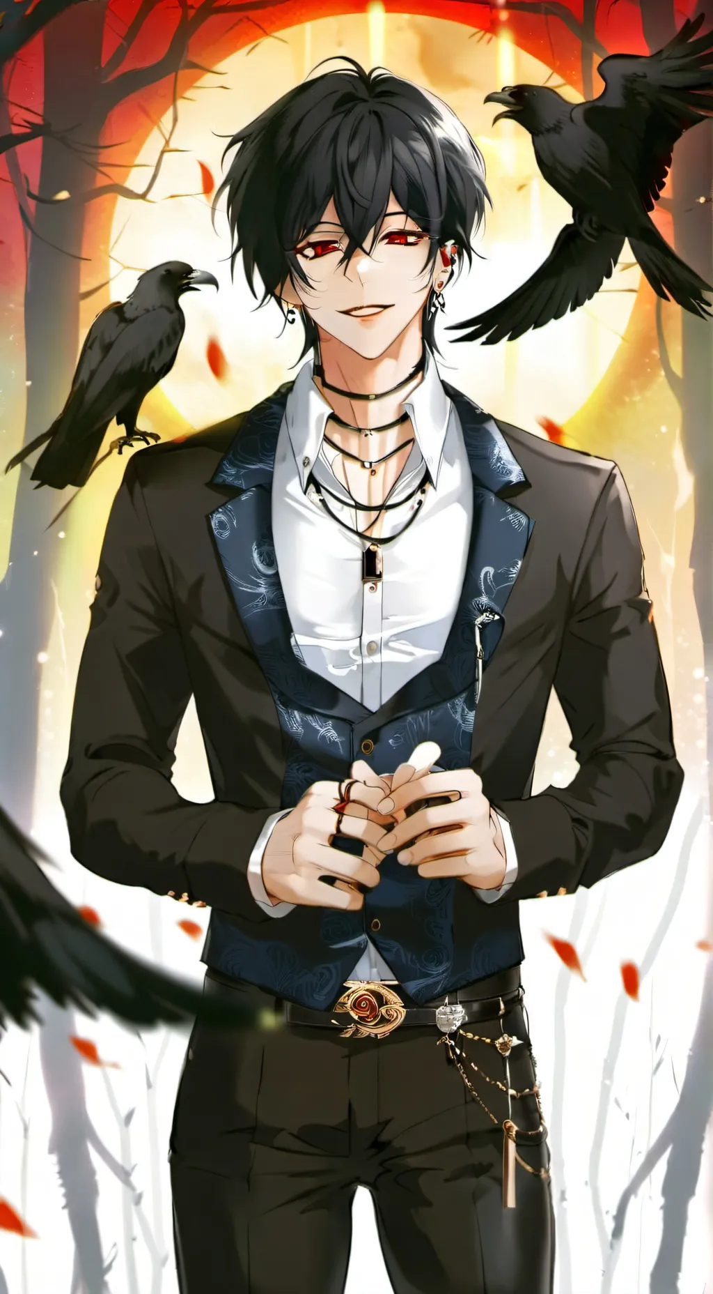 ai character: Saturn background