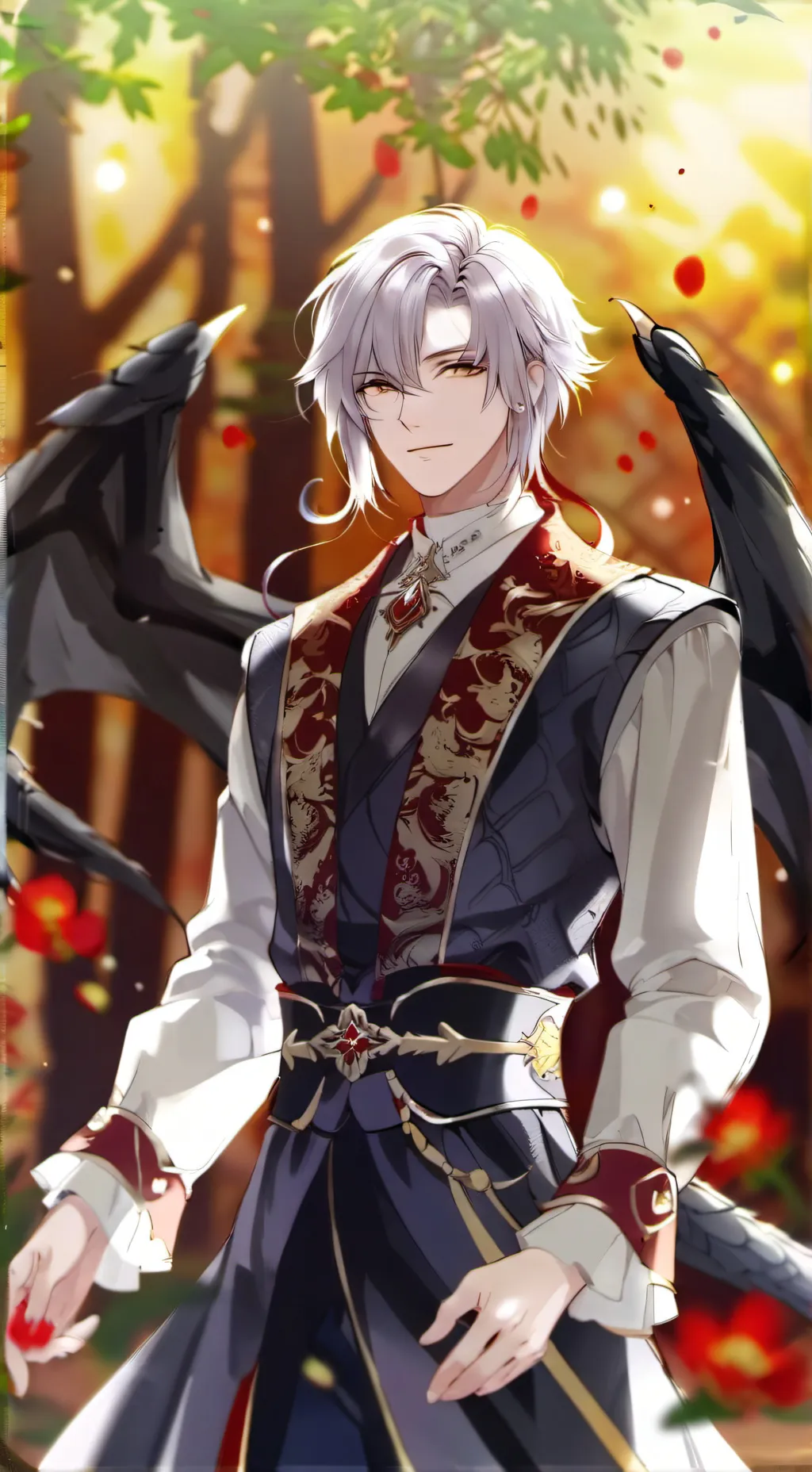 ai character: Toothless  background