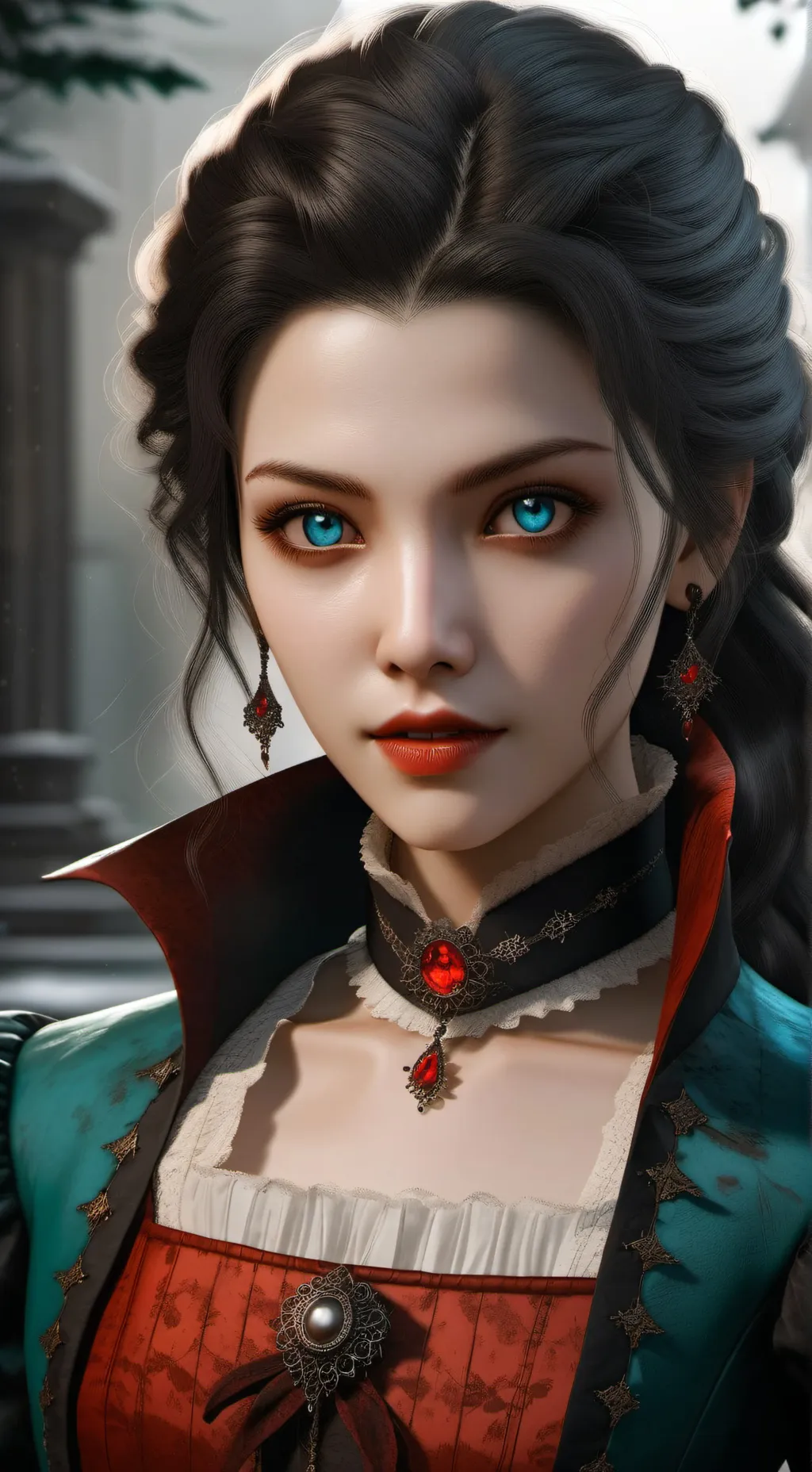 ai character: Jackie  background