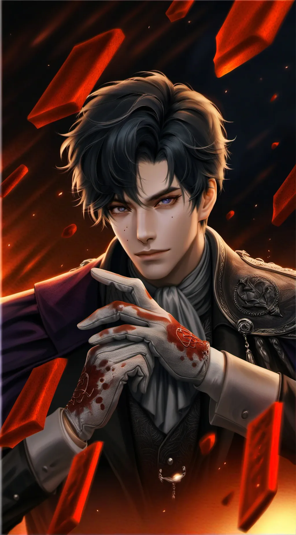 ai character: Gabriel  background