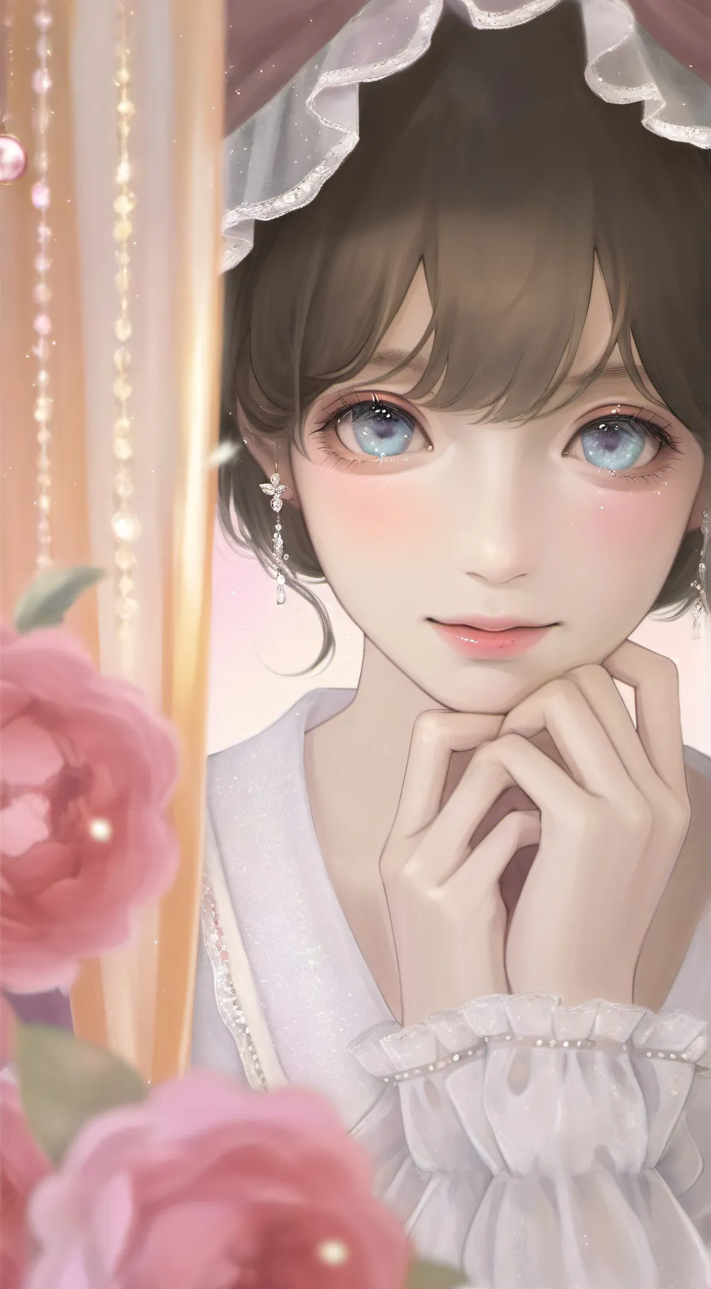 ai character: Kristen cabeen background