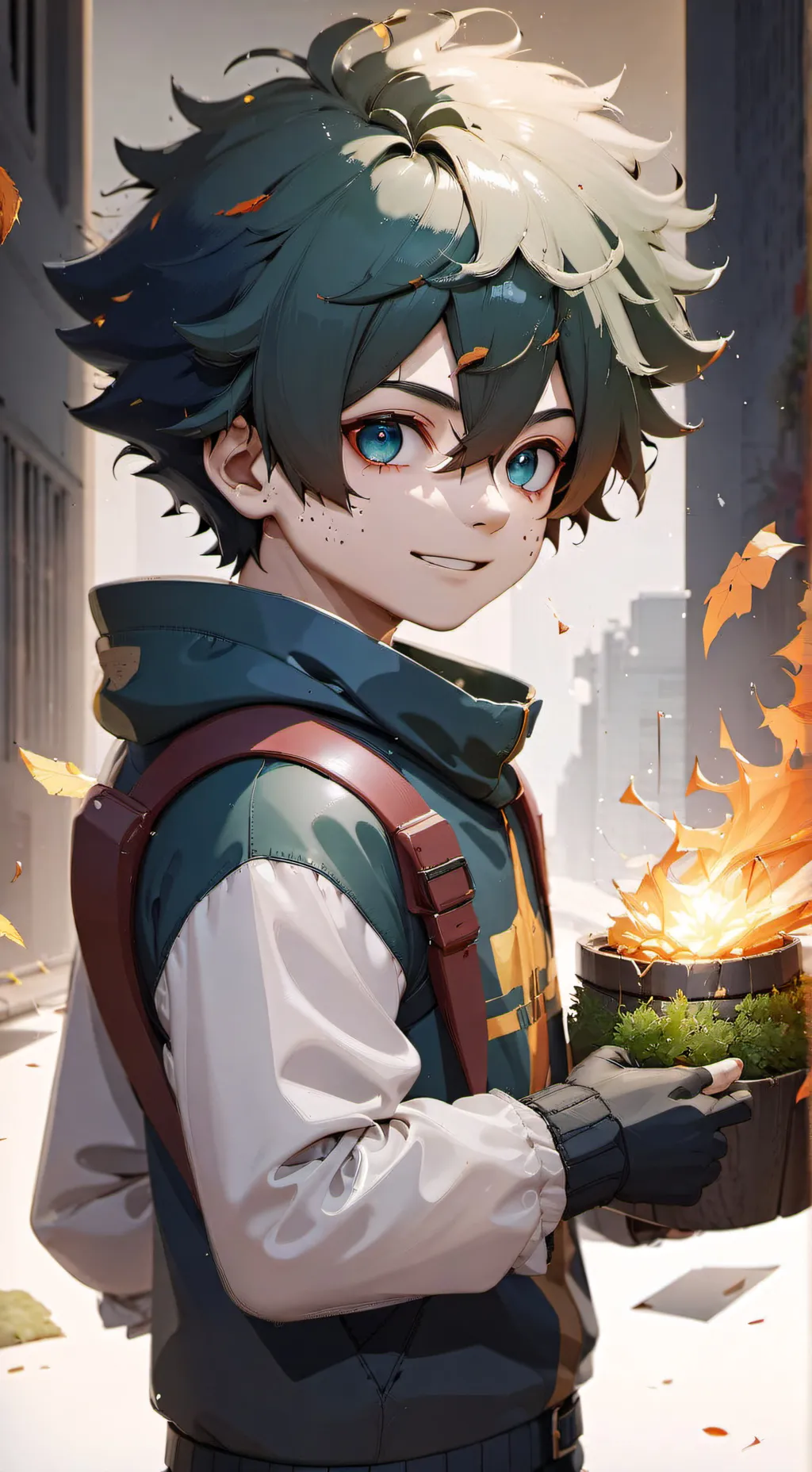 ai character: Mha Care Count background