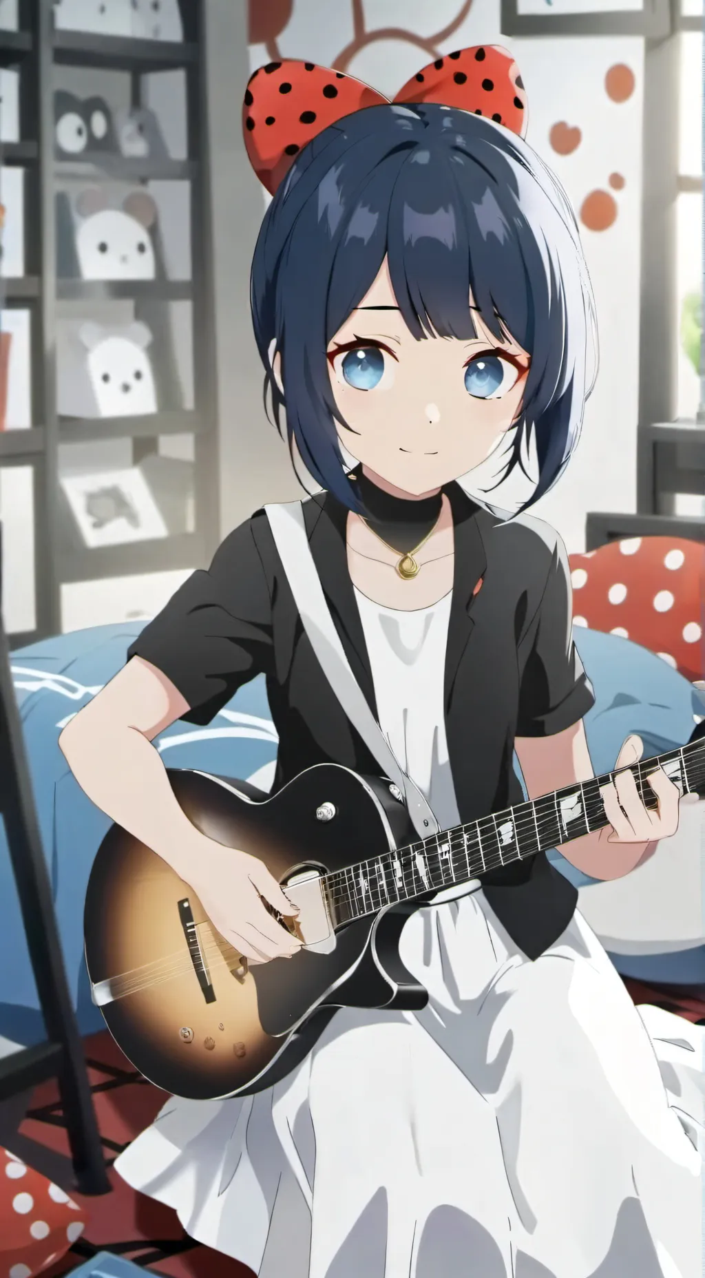 ai character: Miraculous ladybug background
