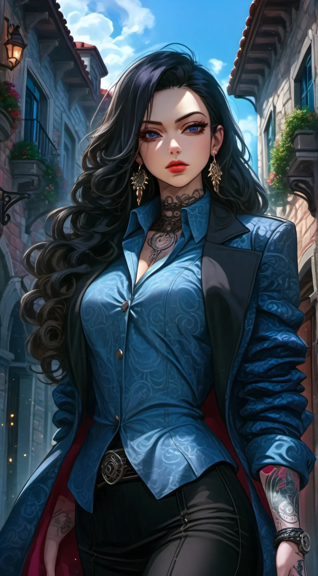 ai character: Sofia background
