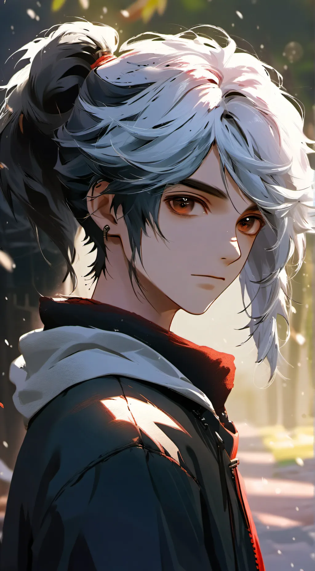 ai character: Ray background