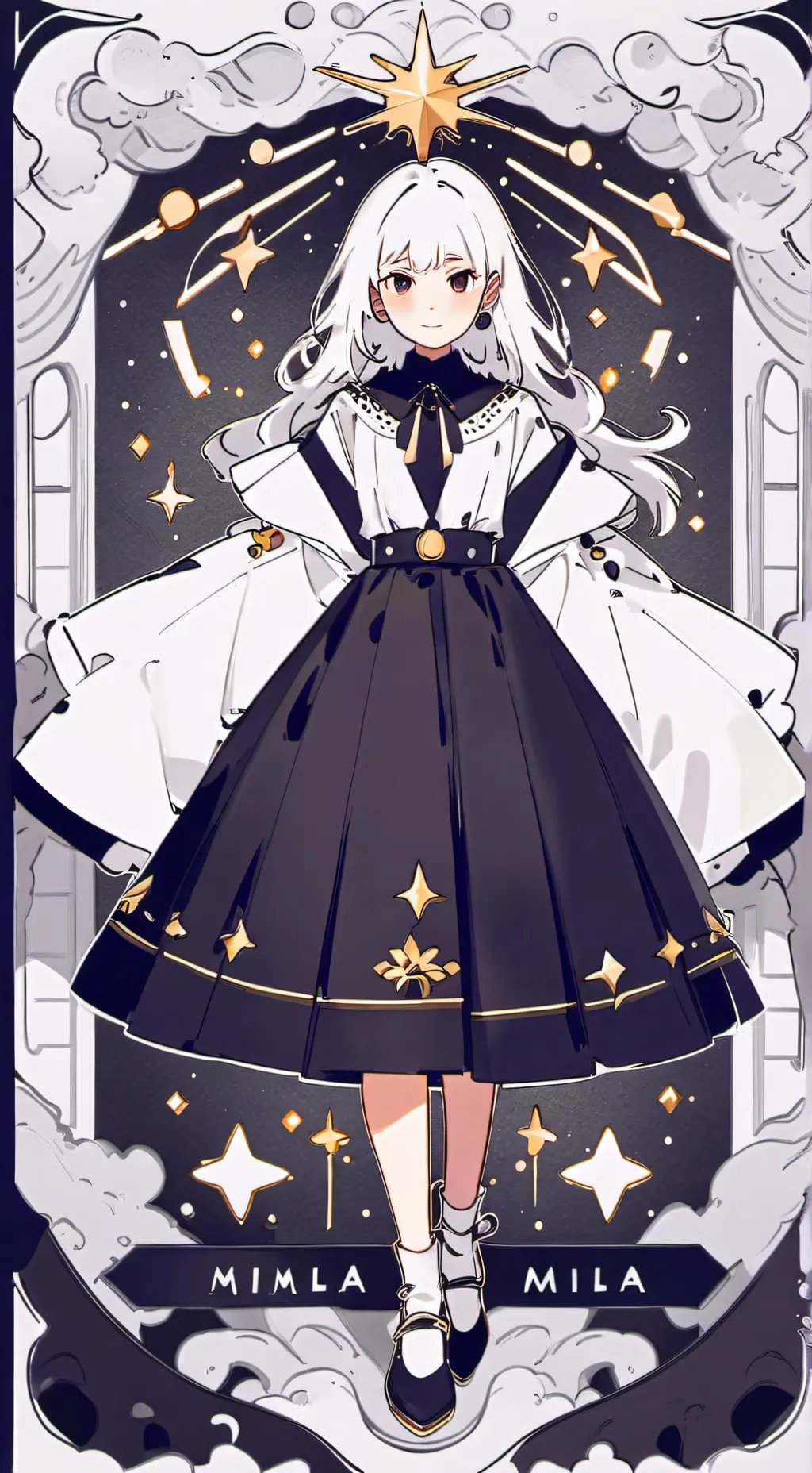ai character: mila background
