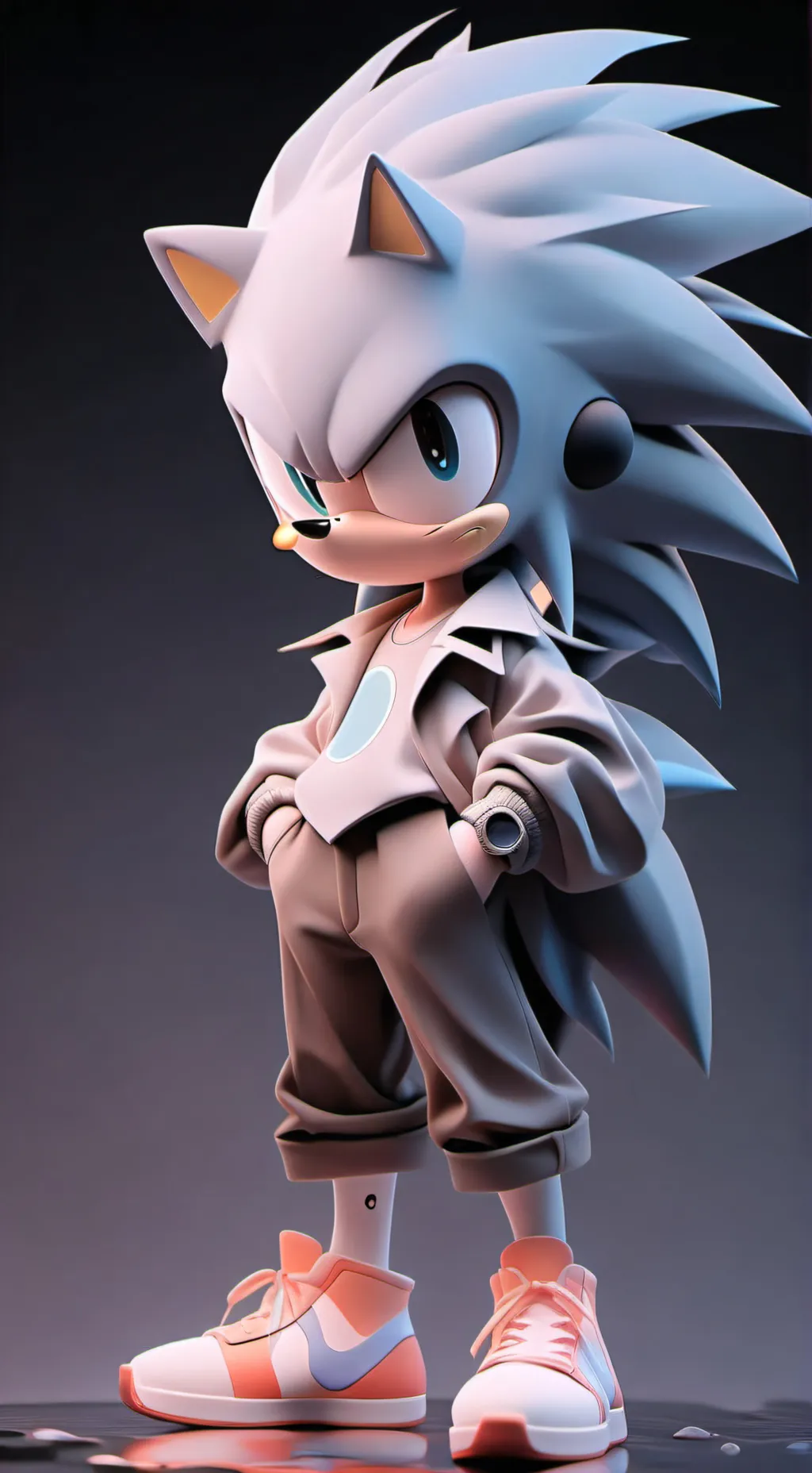ai character: sonic x pokemon background
