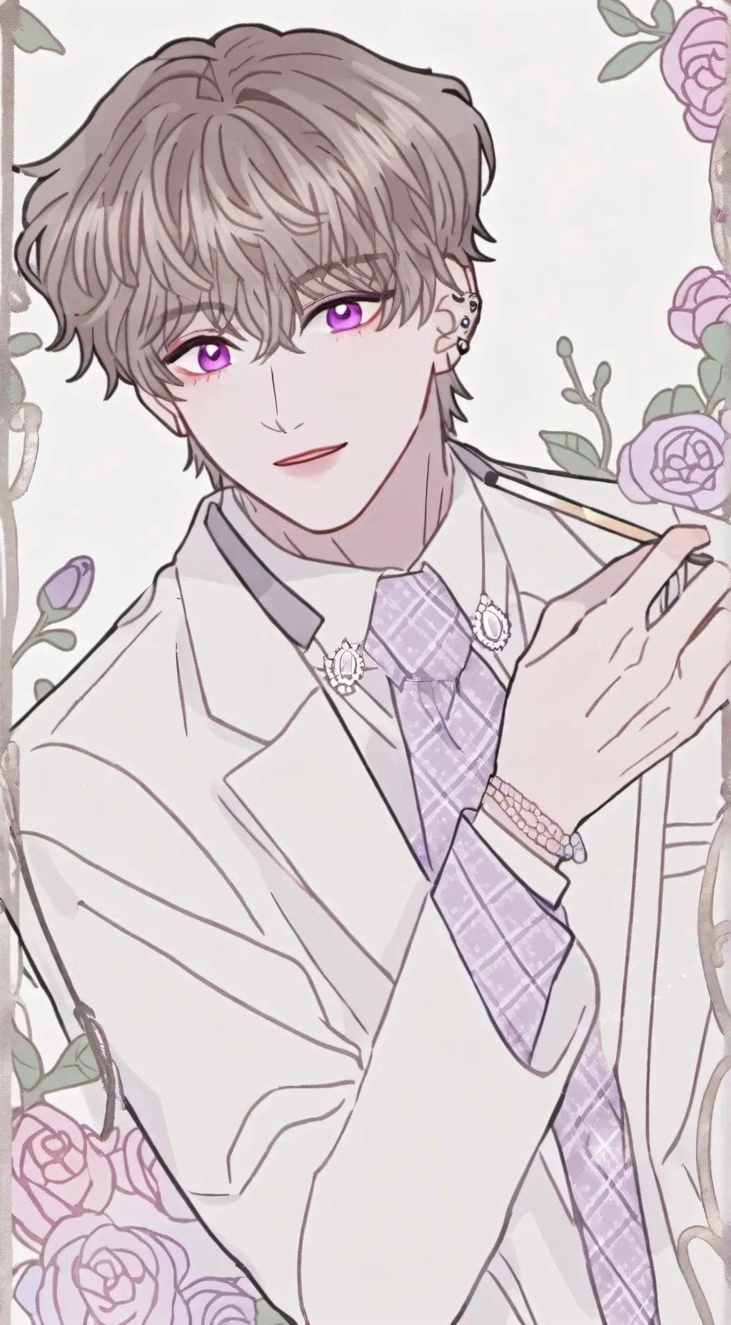 ai character: Michael Afton.. background