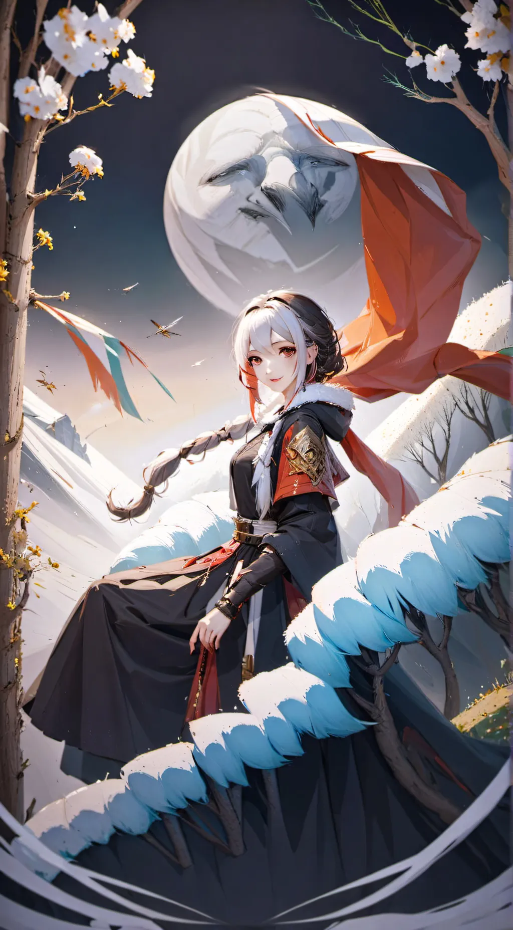 ai character: kny karaoke background