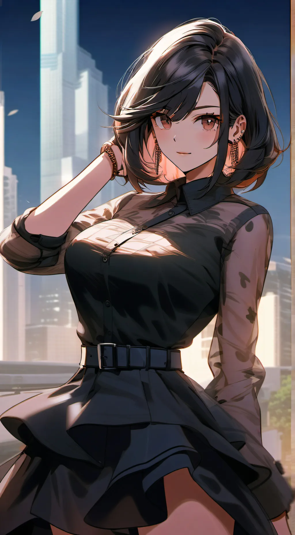 ai character: Hether background