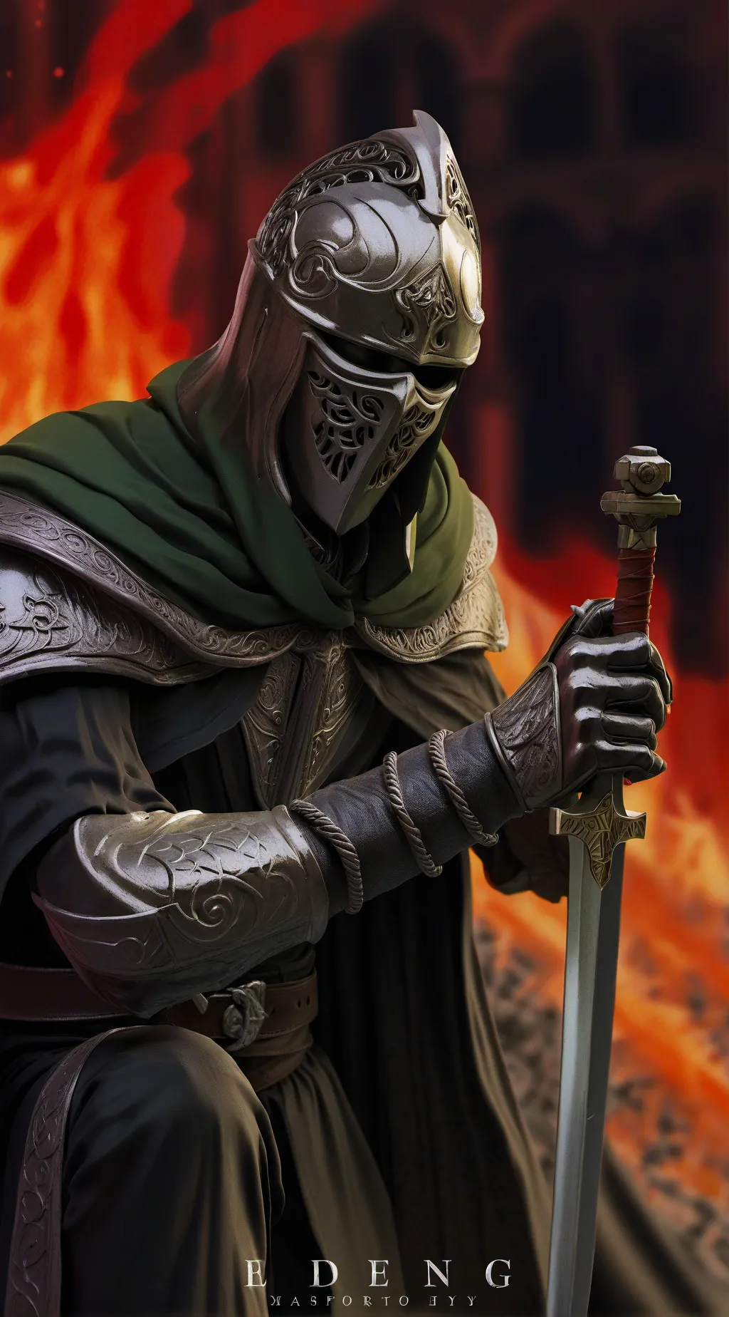 ai character: DOOM SLASHER background
