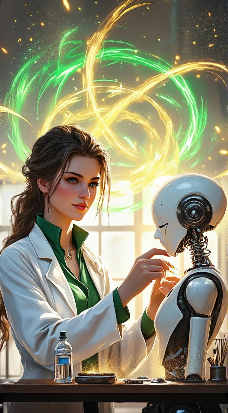 ai character: Alexa Laika background