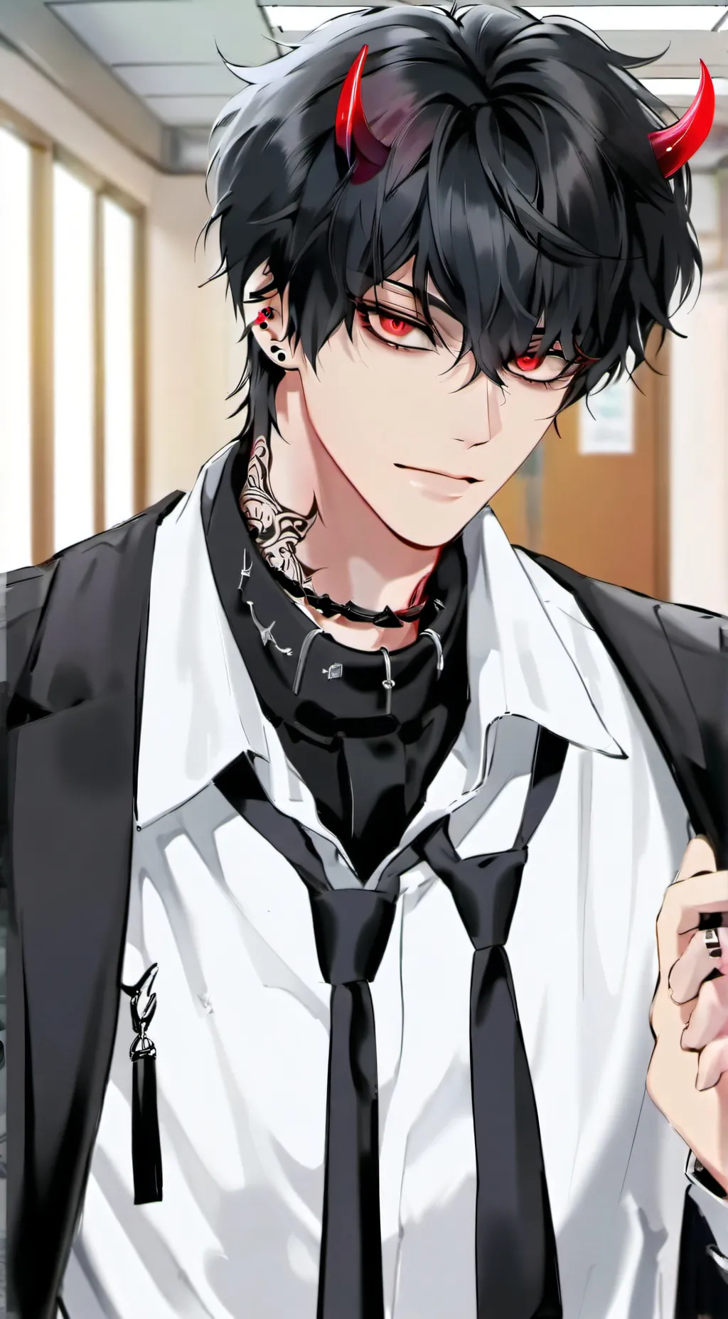 ai character: escer background