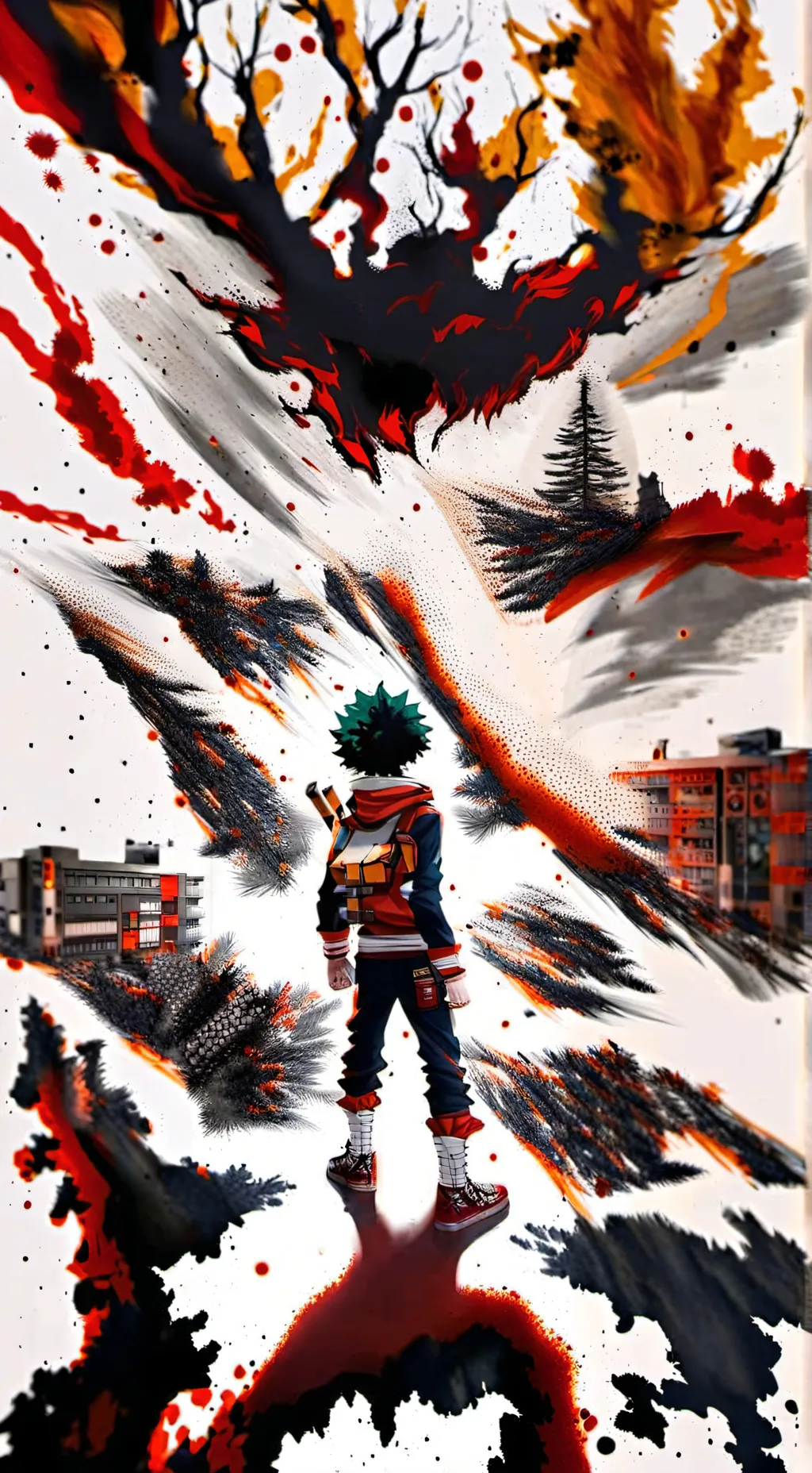 ai character: Mha rehab  background