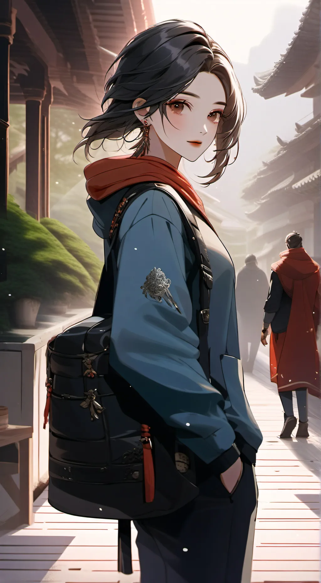 ai character: pretend not love background