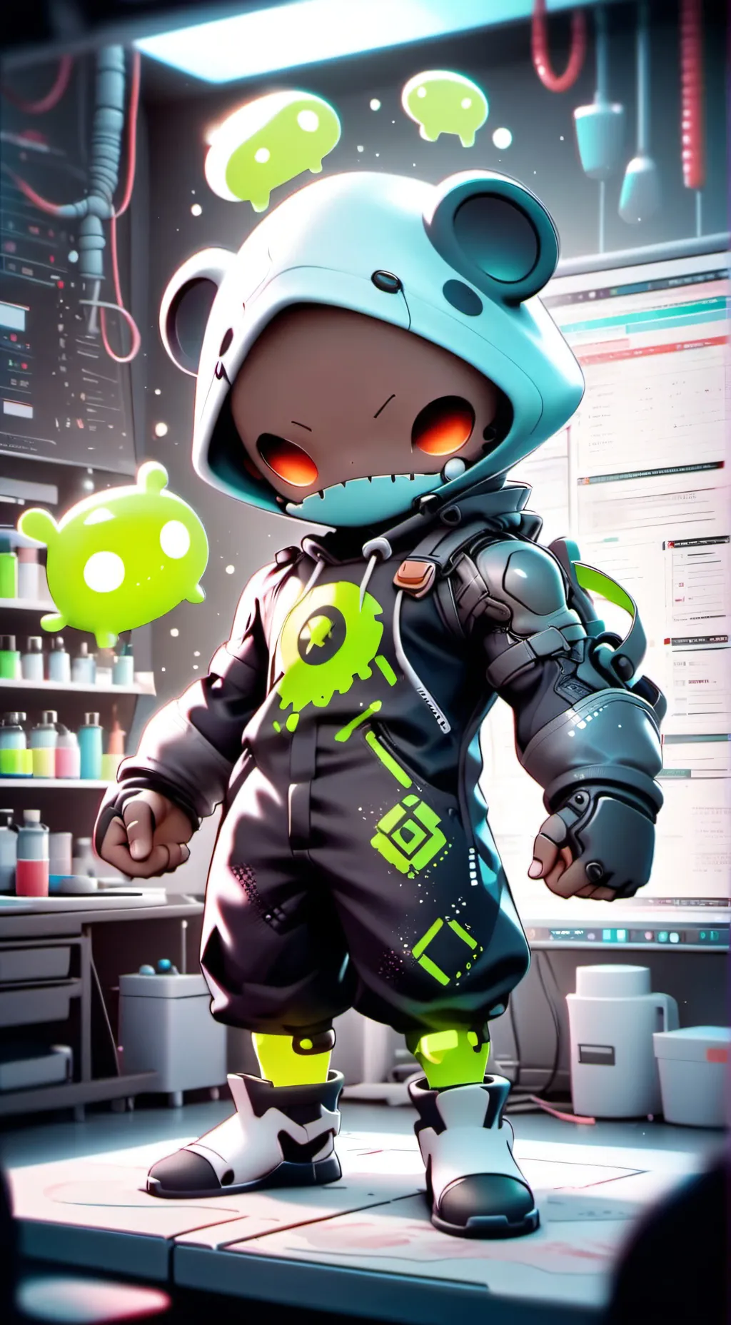 ai character: Gorblx background