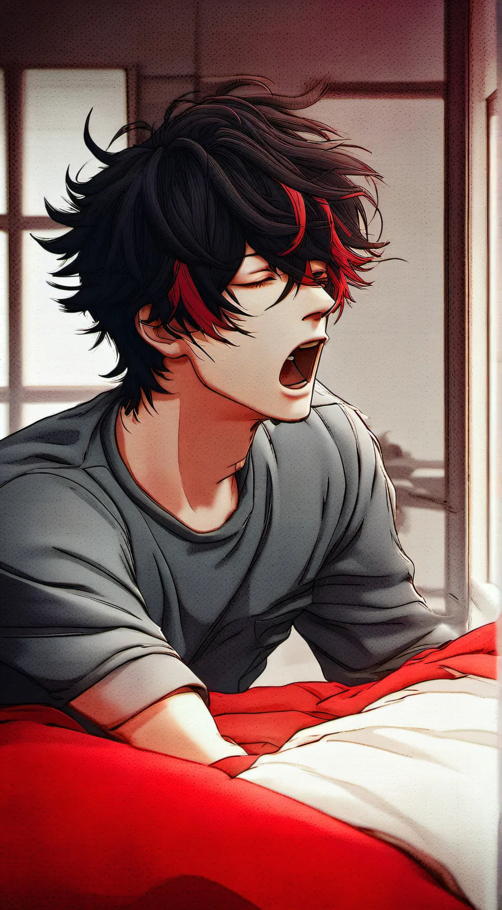 ai character: Luke  background