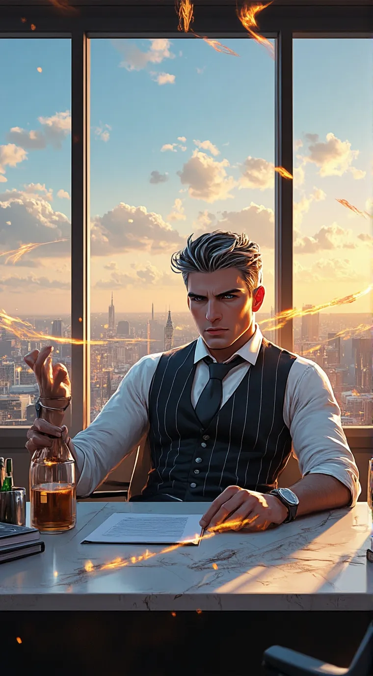 ai character: Adrian background