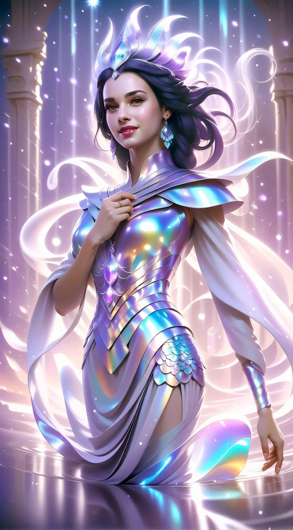 ai character: Evie background