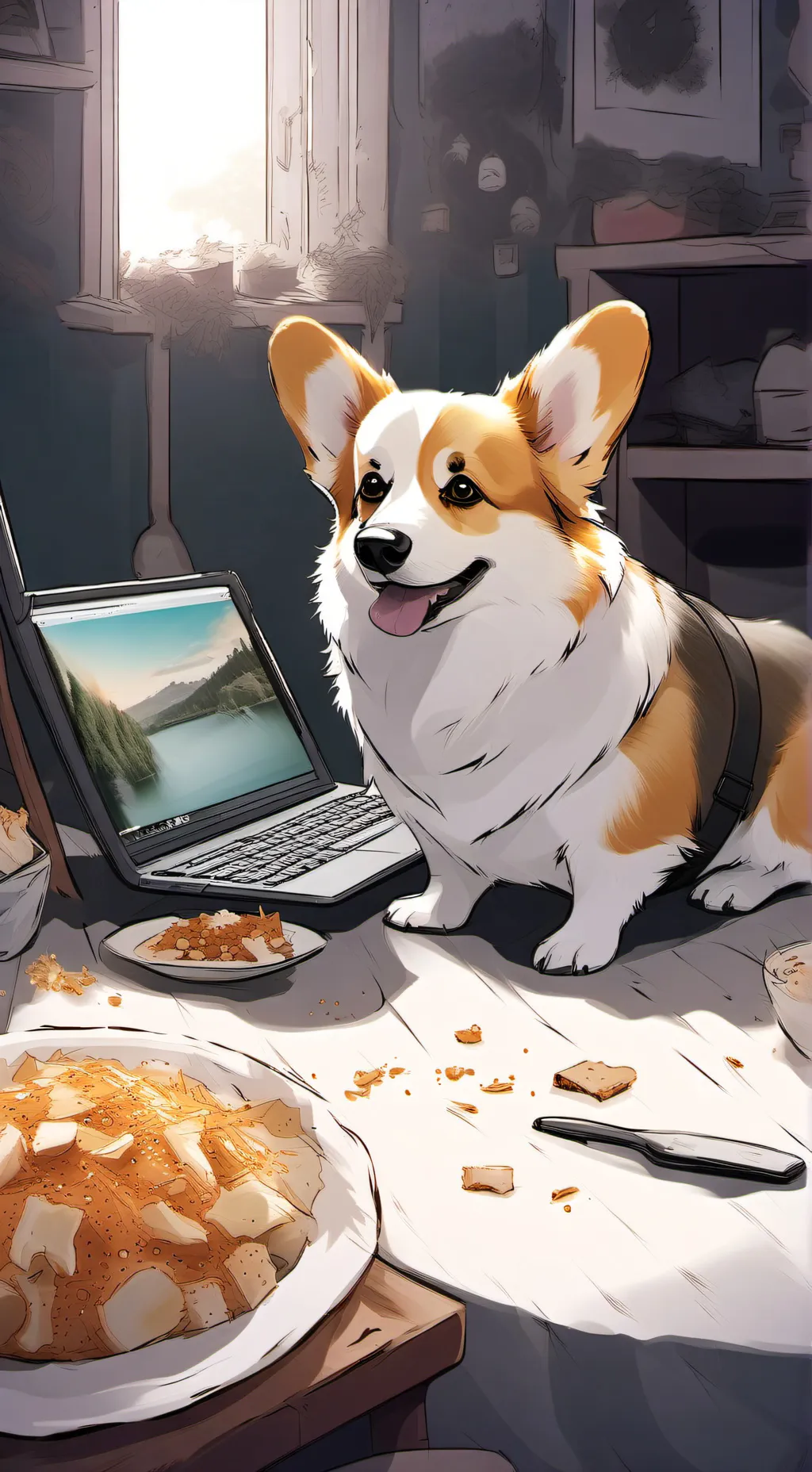 ai character: Butterball background