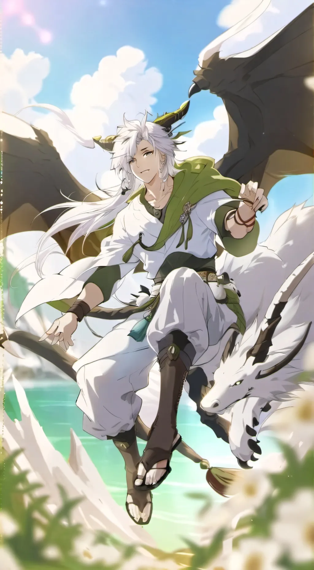 ai character: Leon background
