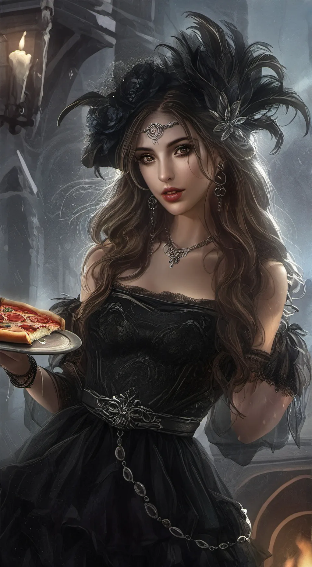 ai character: Sandra background