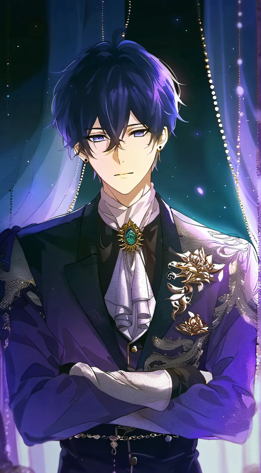 ai character: zen background