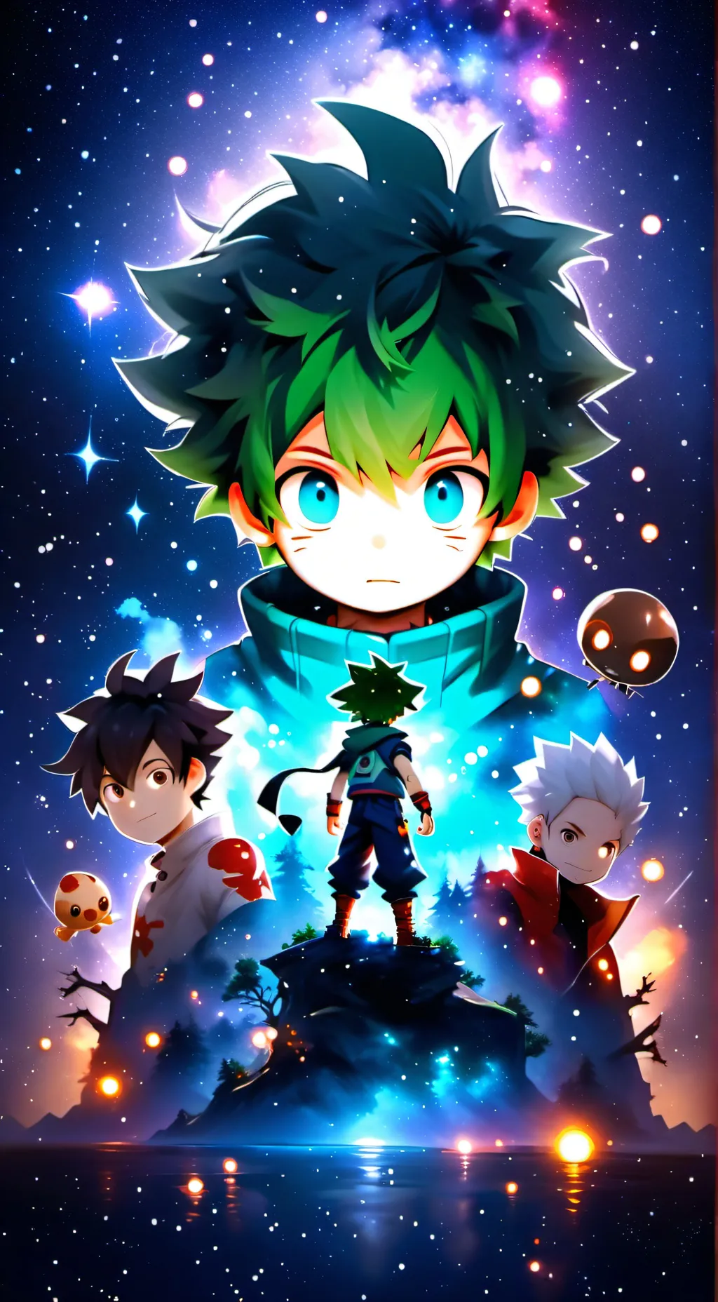 ai character: dekus siblings background