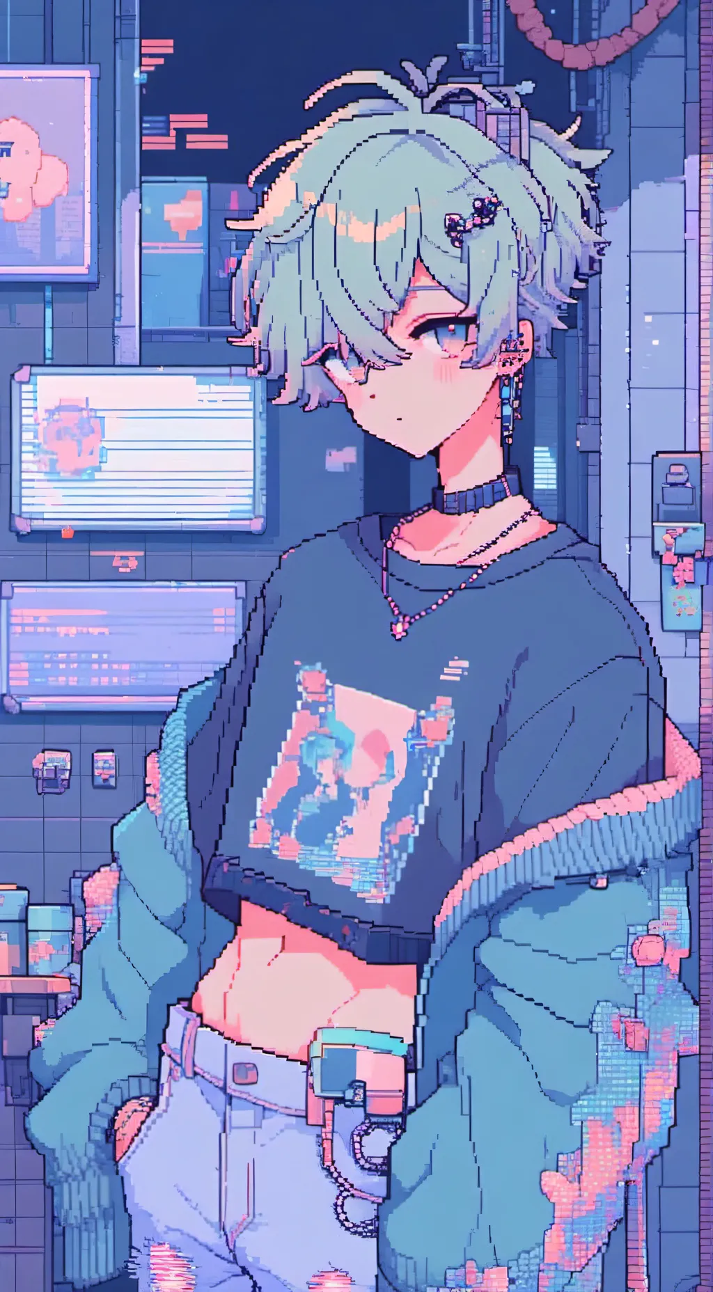 ai character: Max background
