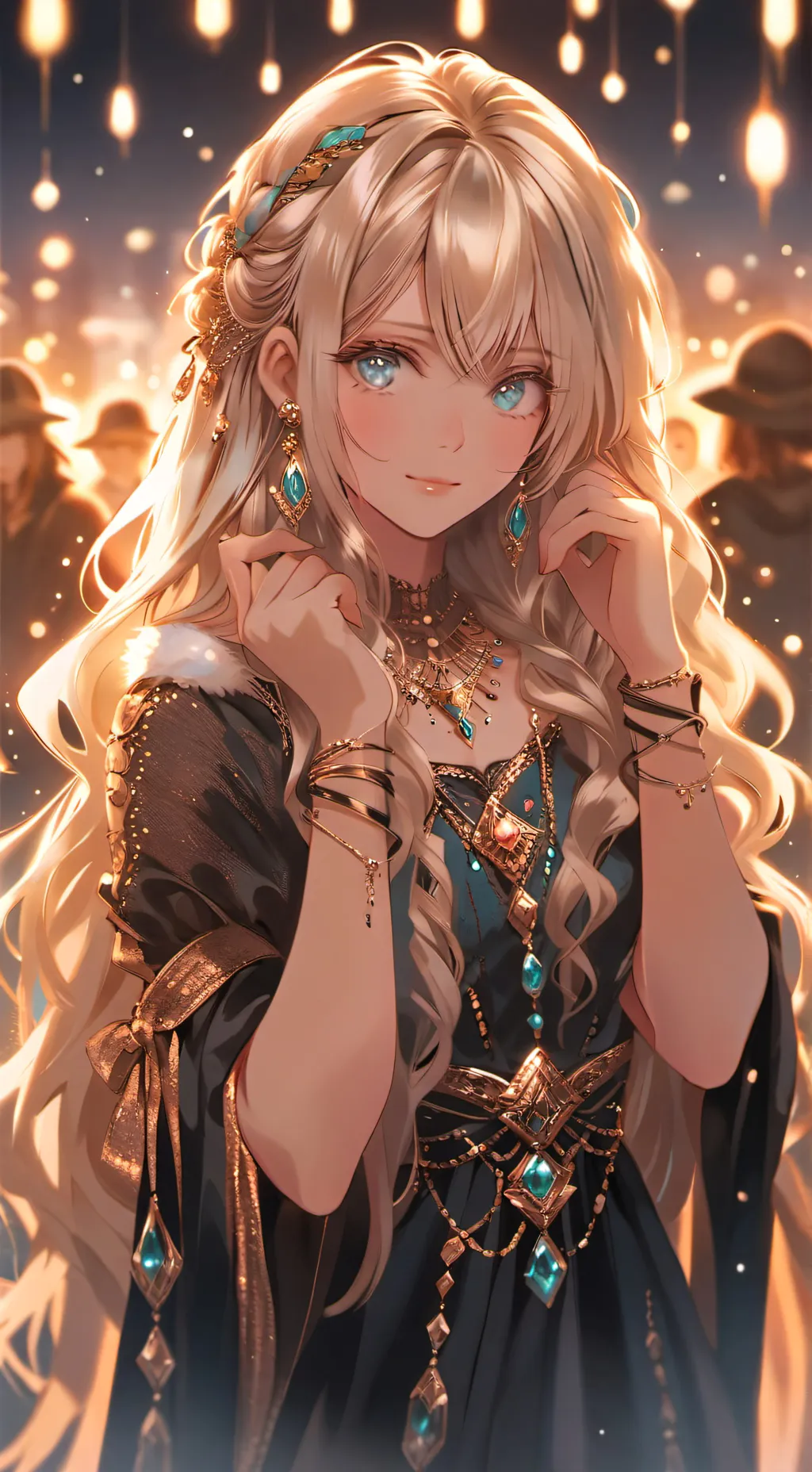 ai character: Michelle  background