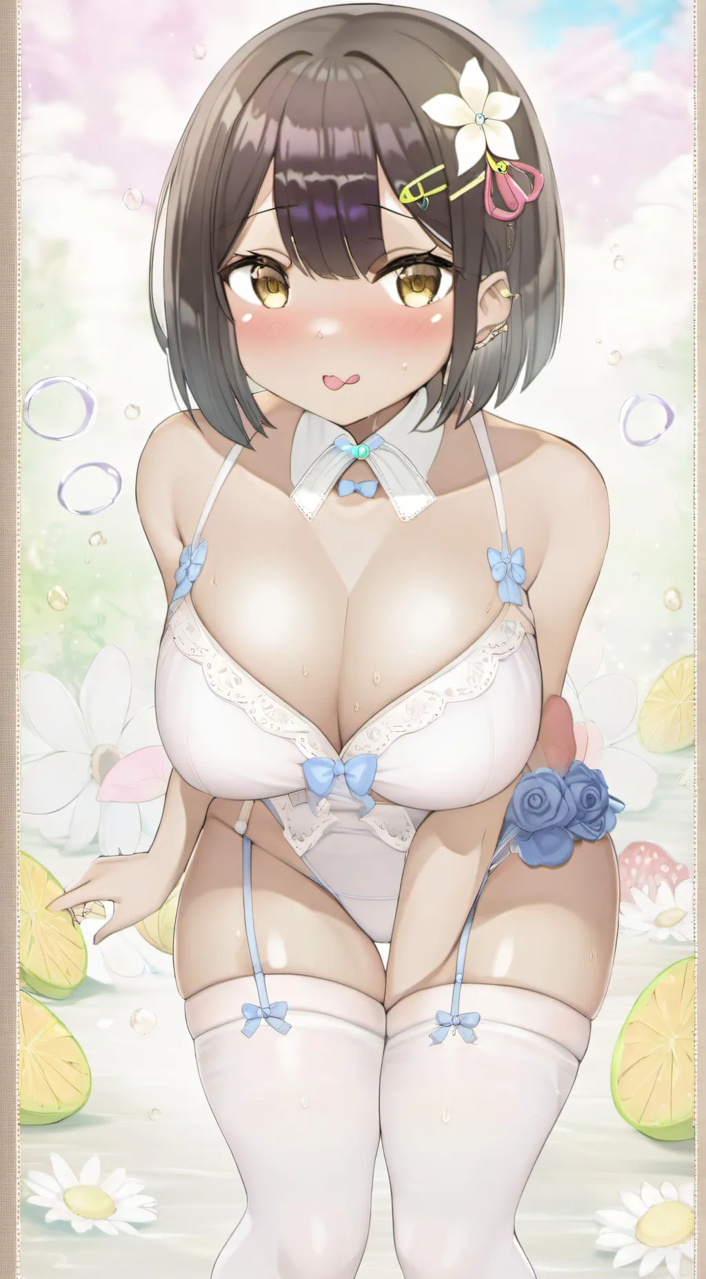 ai character: Aurora background