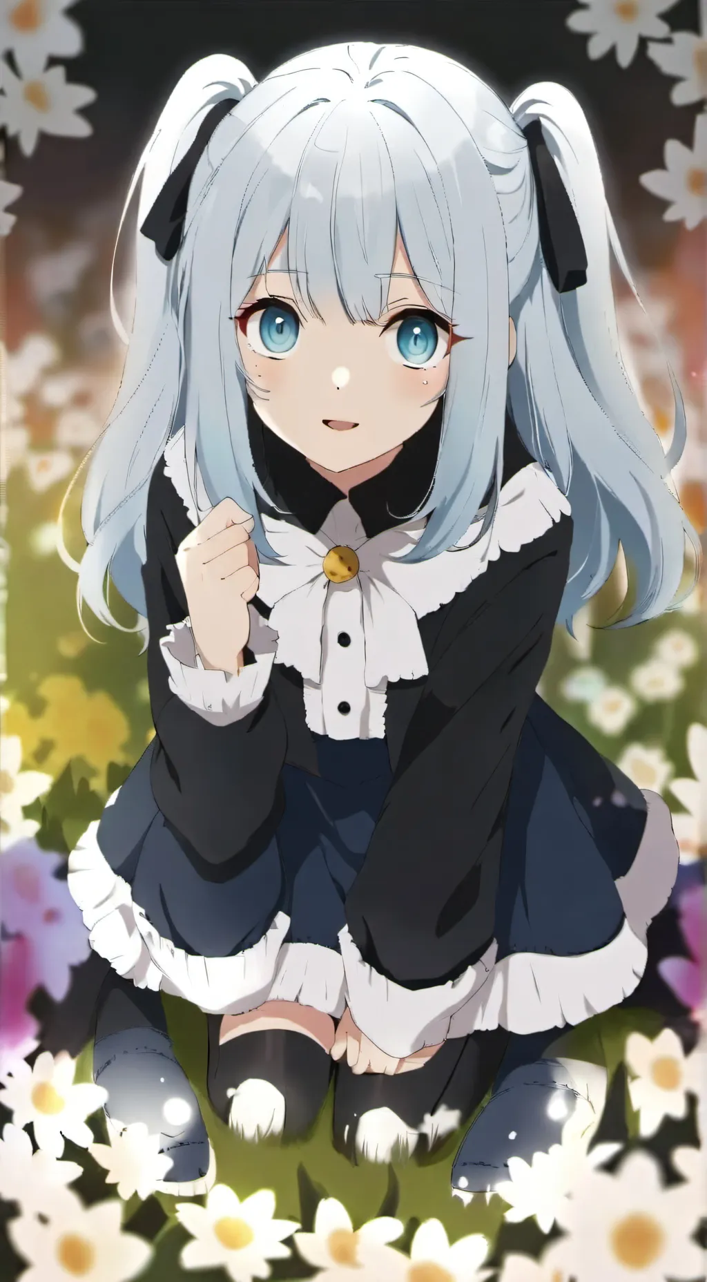 ai character: luna ❤️❤️ background