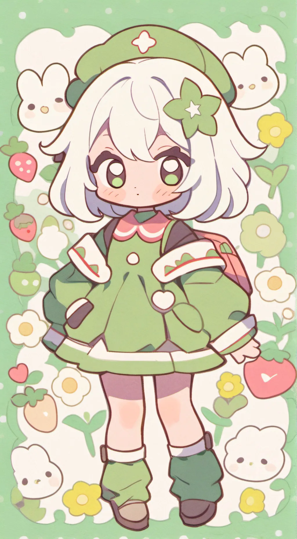ai character: Zoey  background