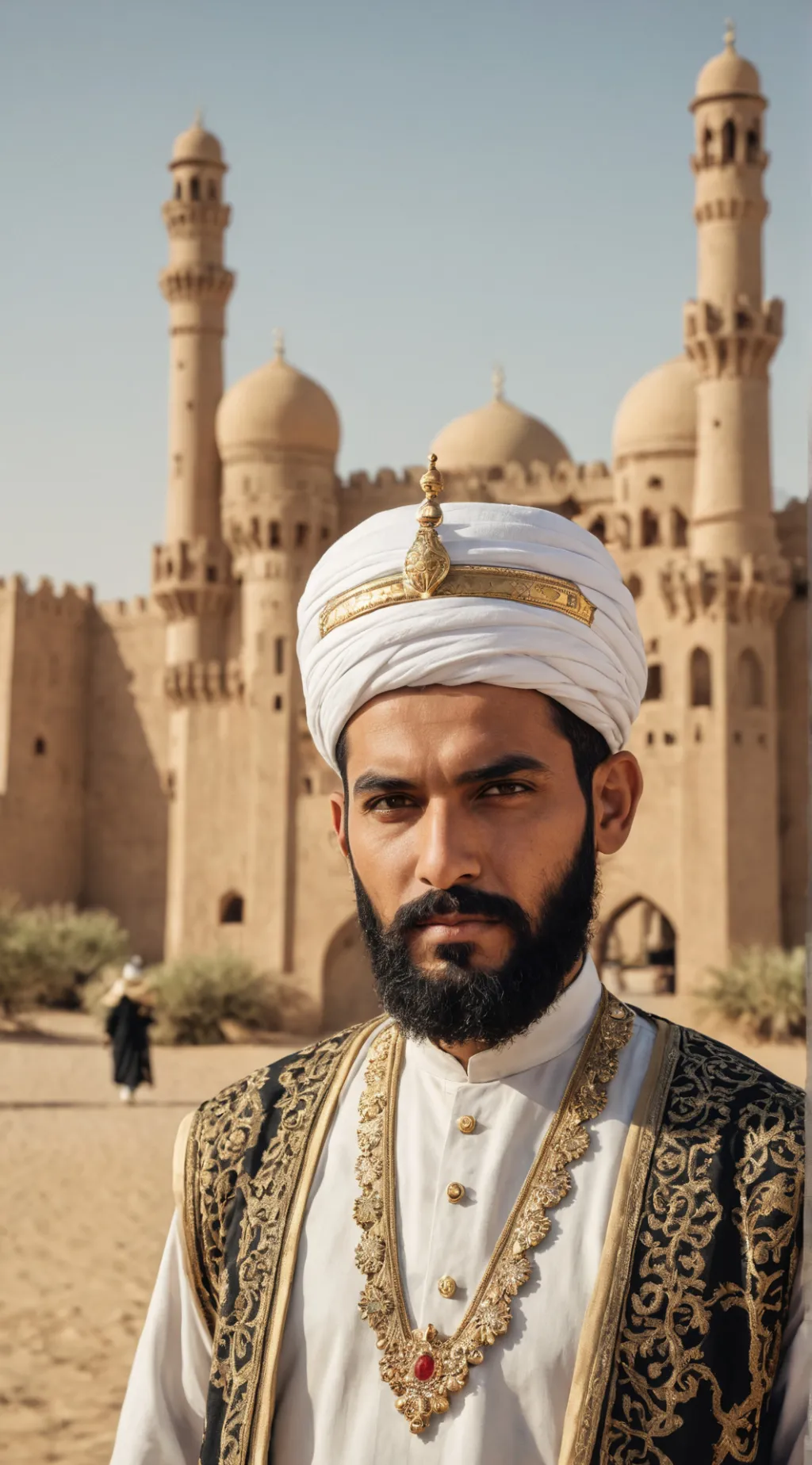 ai character: Sultan Nadir background