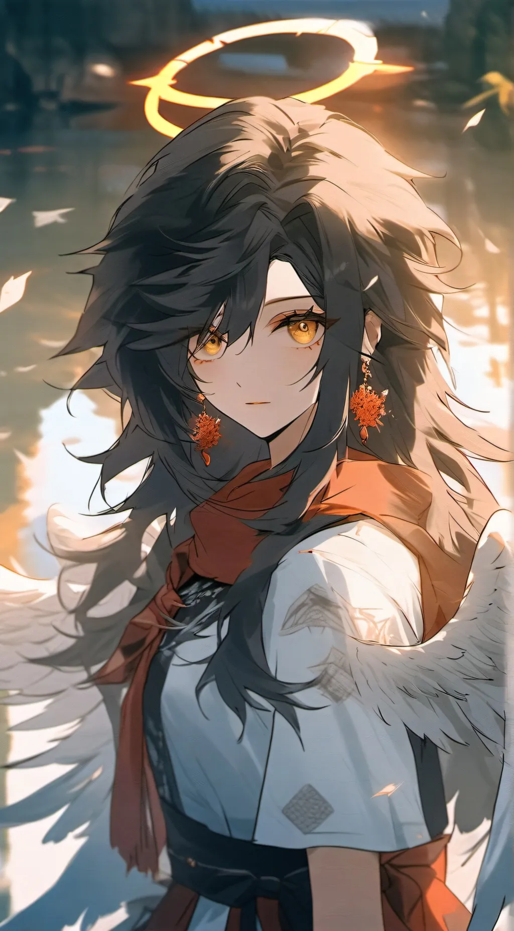 ai character: marry  background