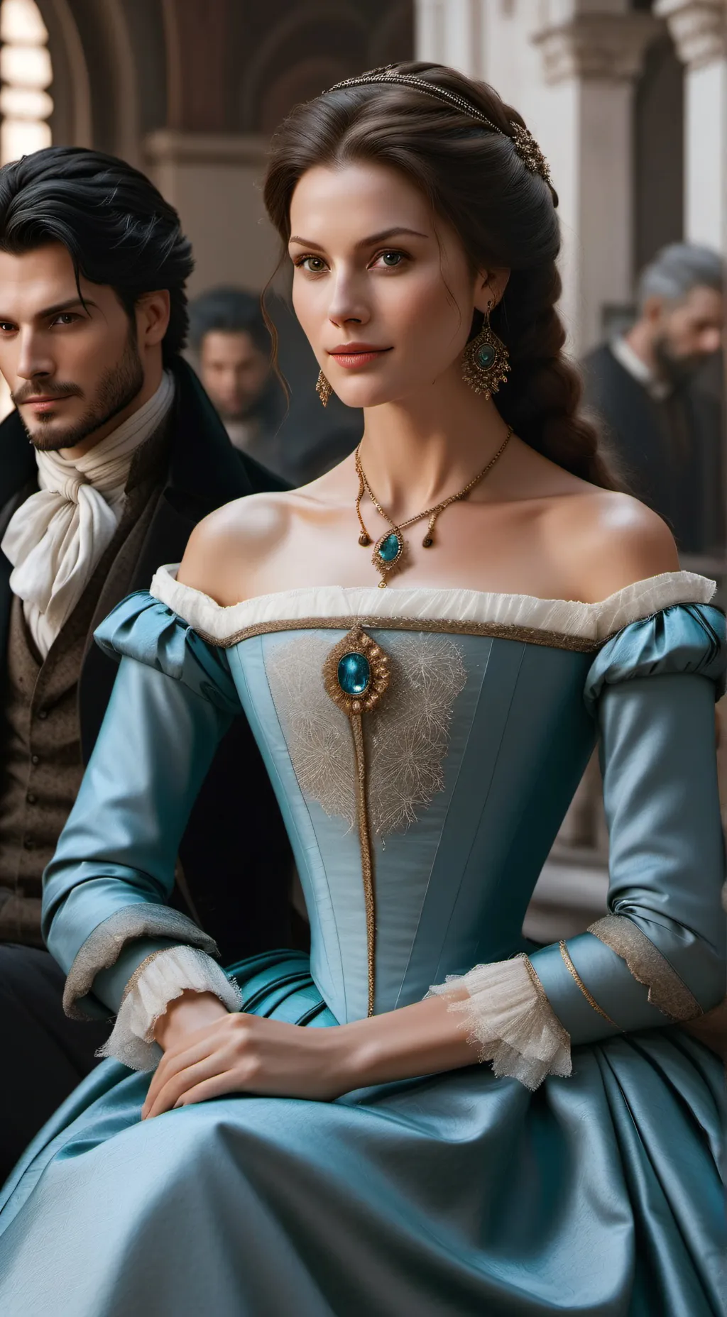 ai character: Bella background