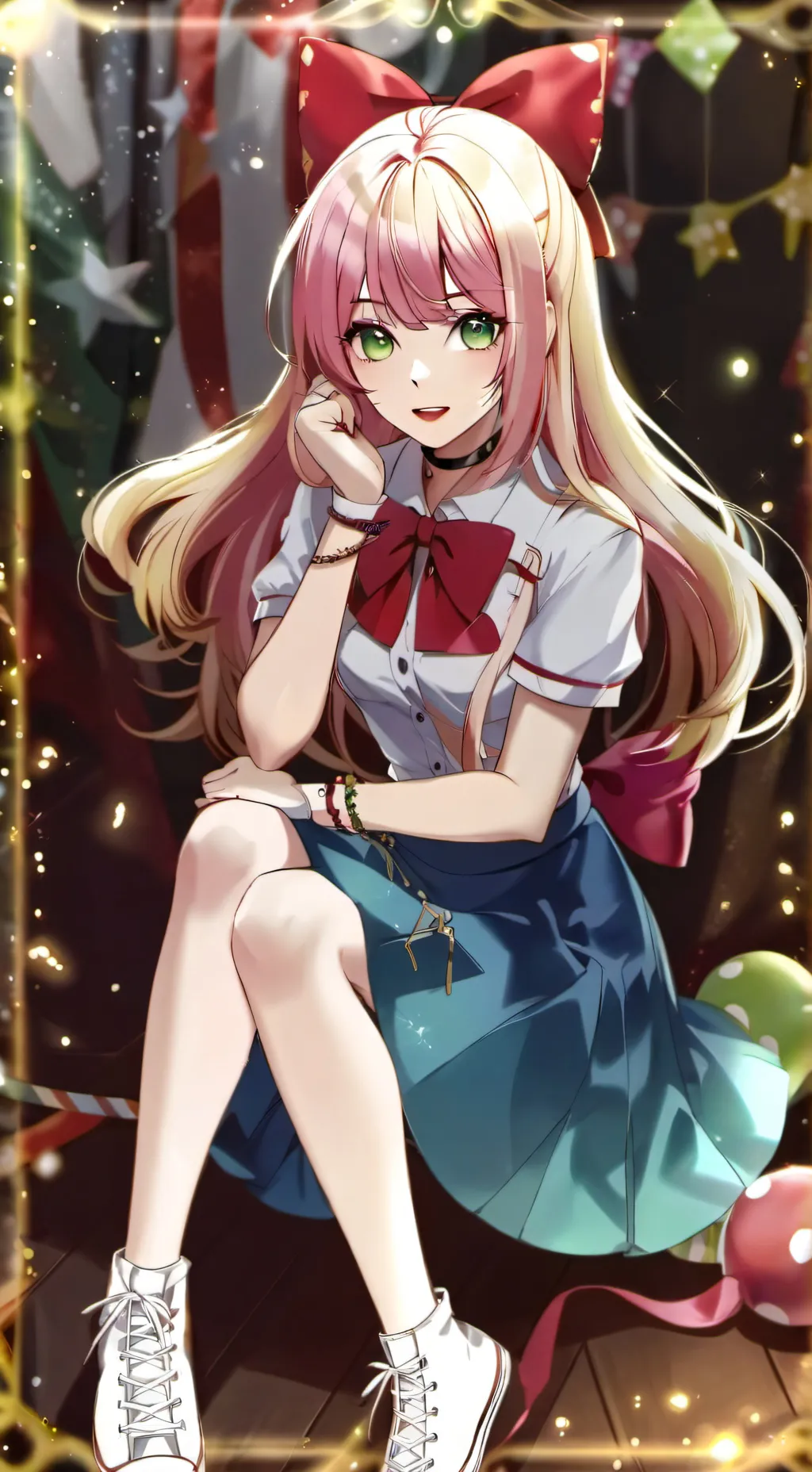 ai character: Elizabeth affton background
