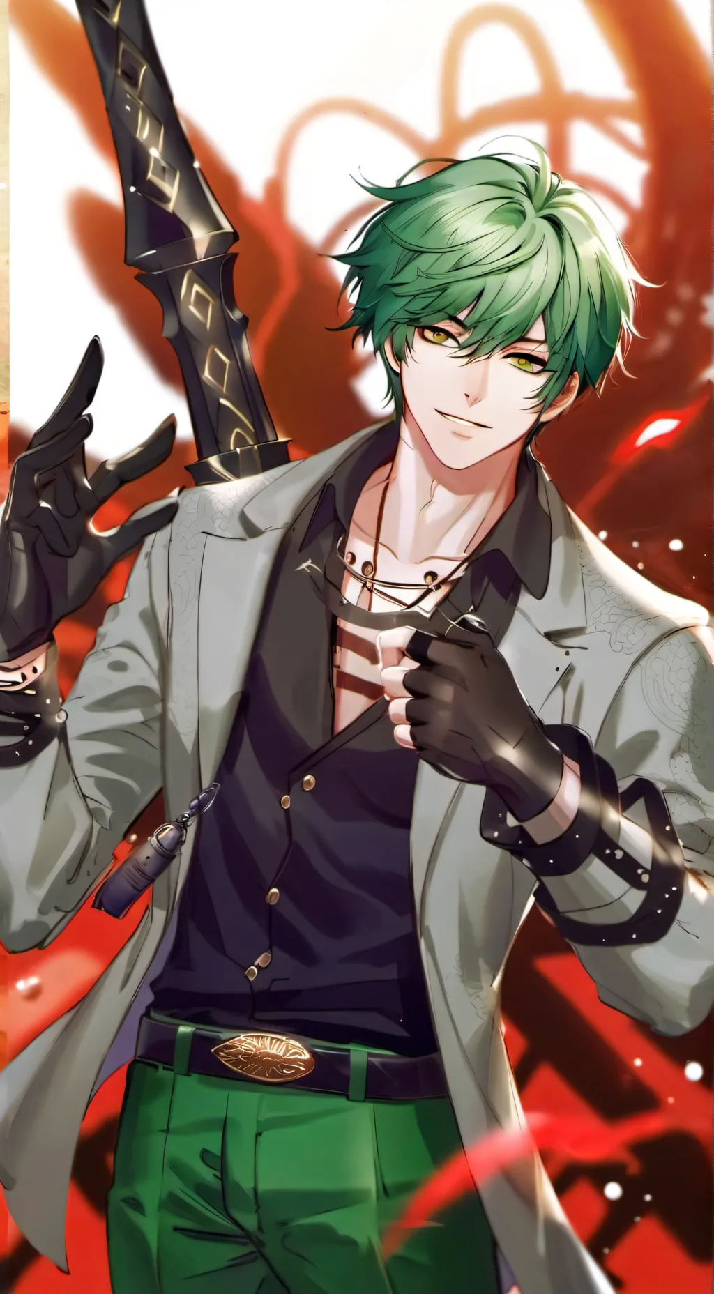 ai character: Ethan  background