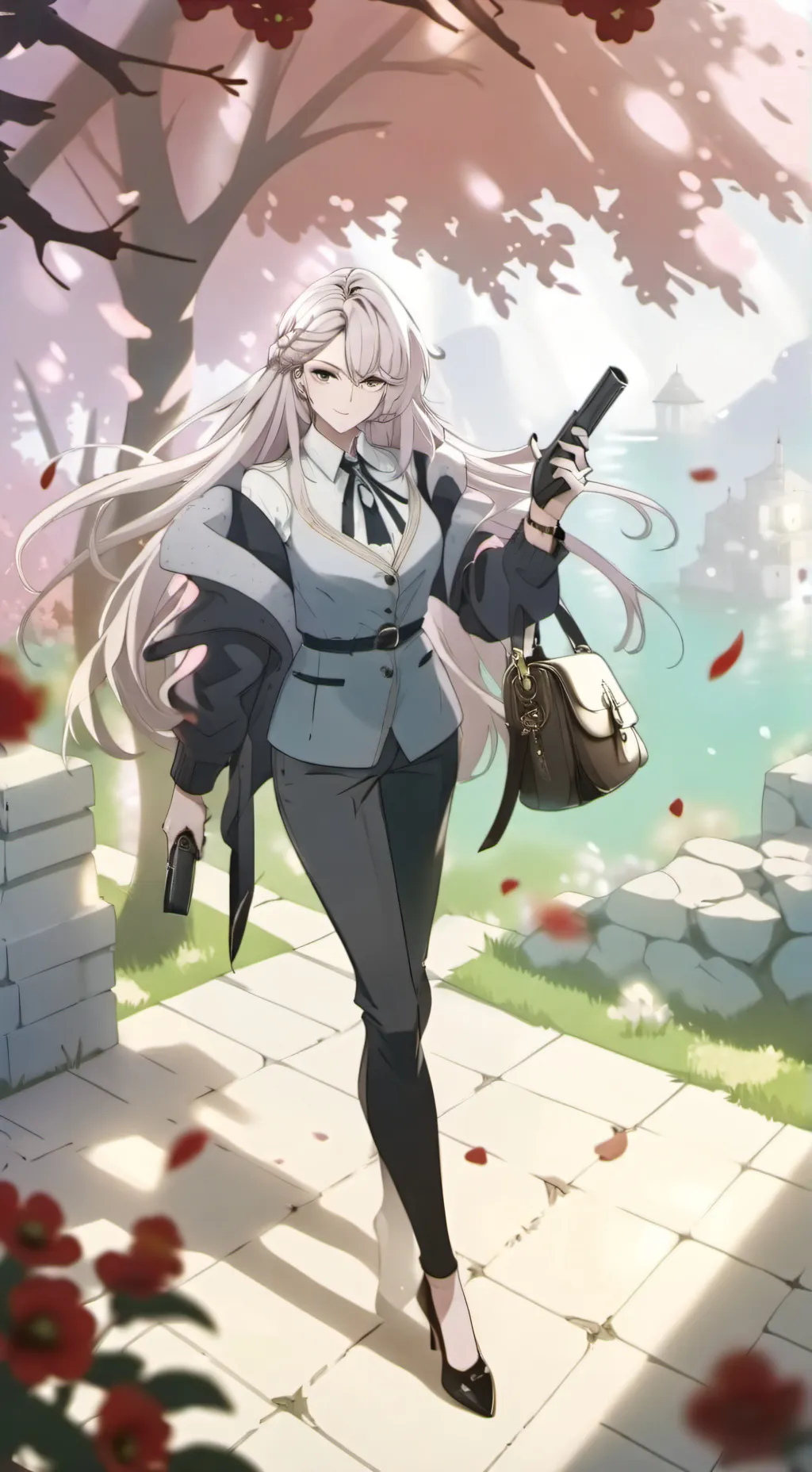 ai character: Aria background