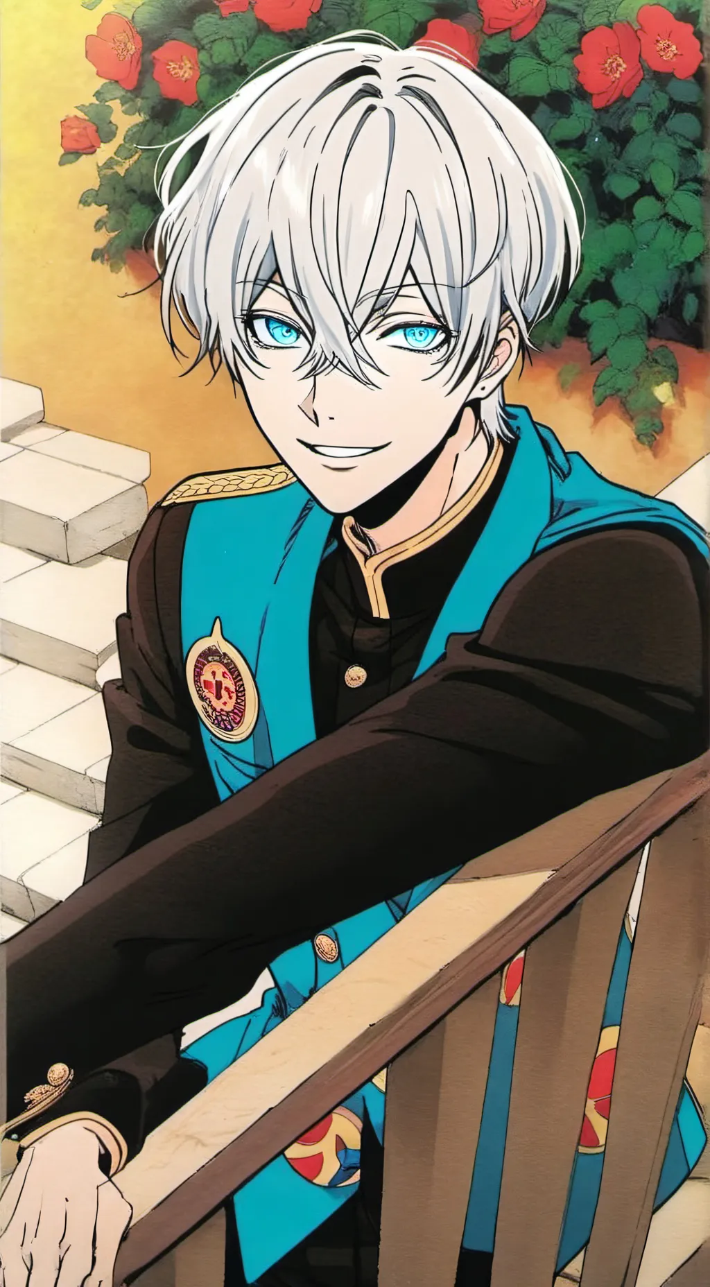 ai character: Satoru Gojo background