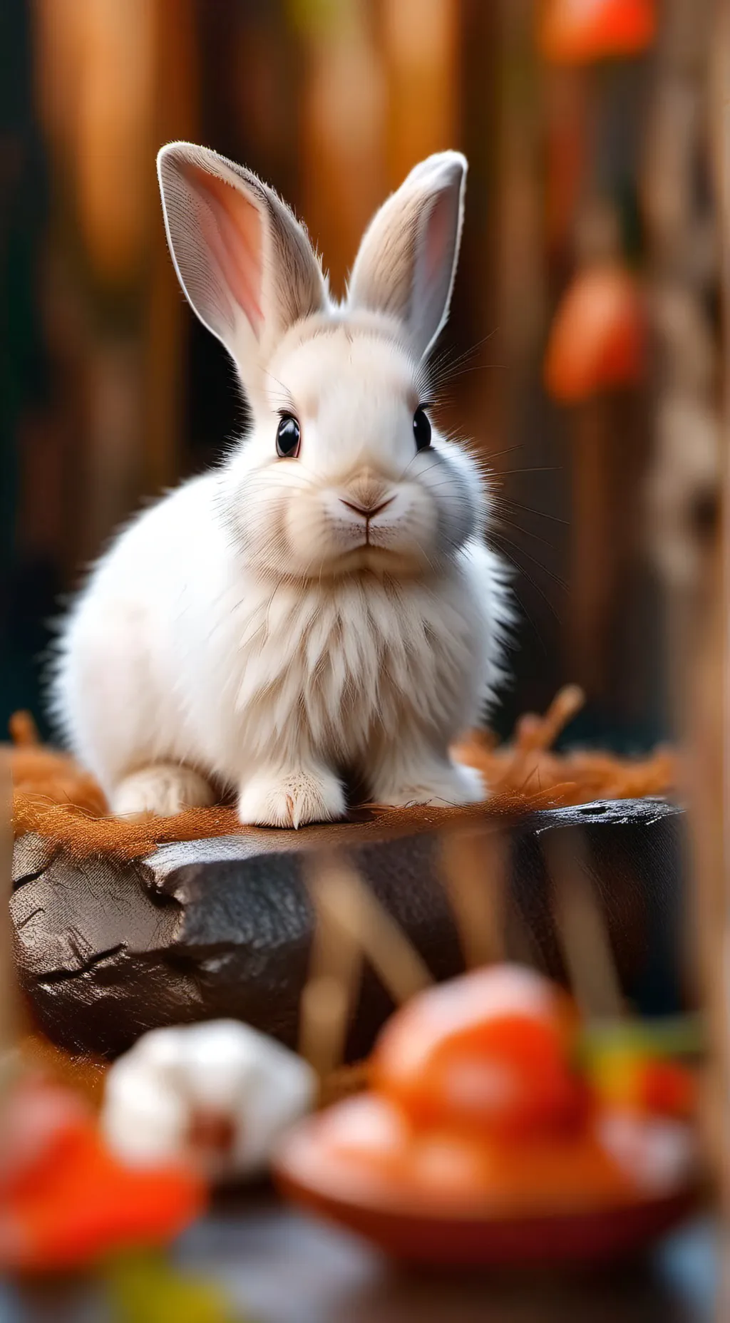 ai character: Bunny background