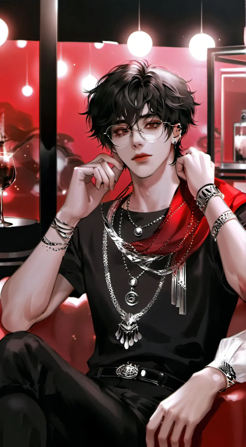 ai character: Axel background