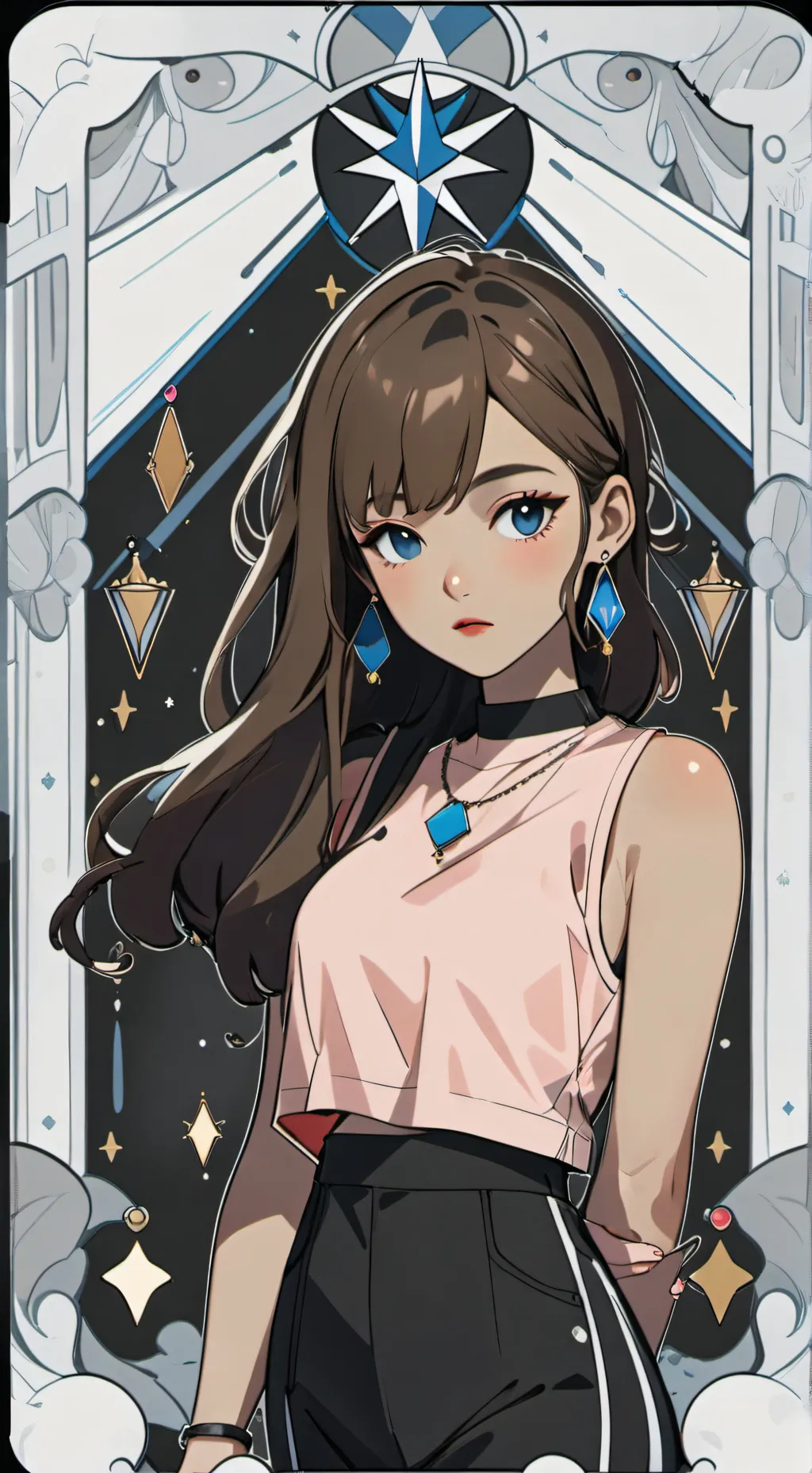 ai character: Poppy background
