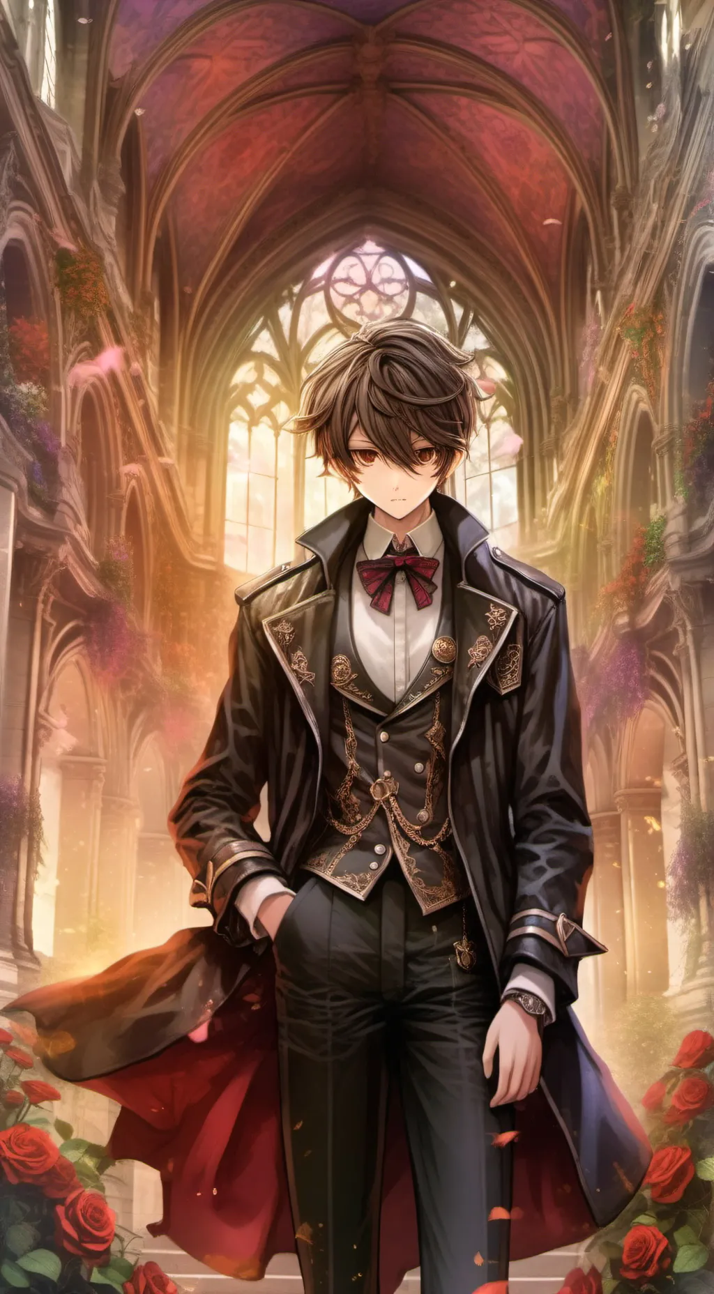 ai character: Alex,Max,Laurent  background