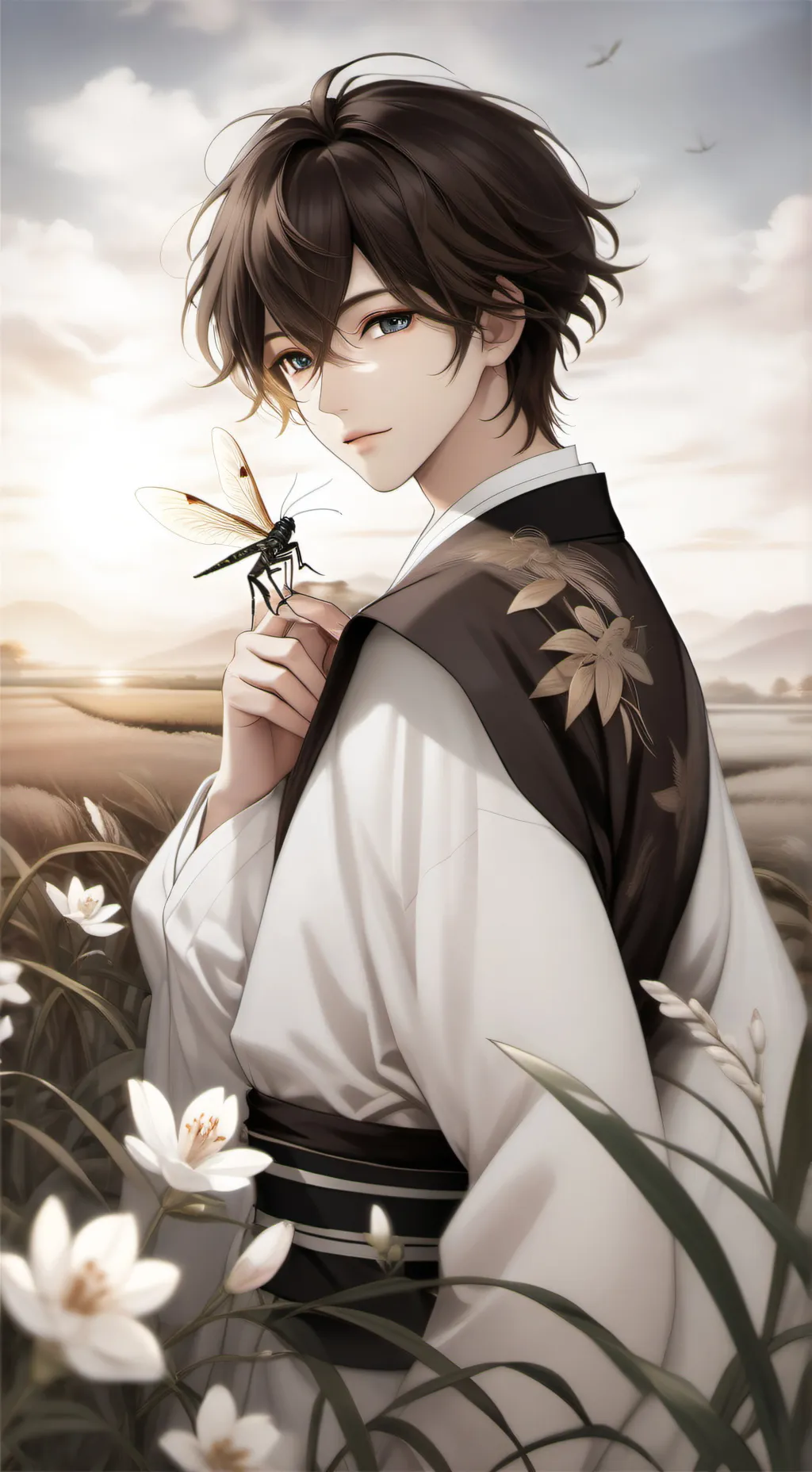 ai character: Horus background